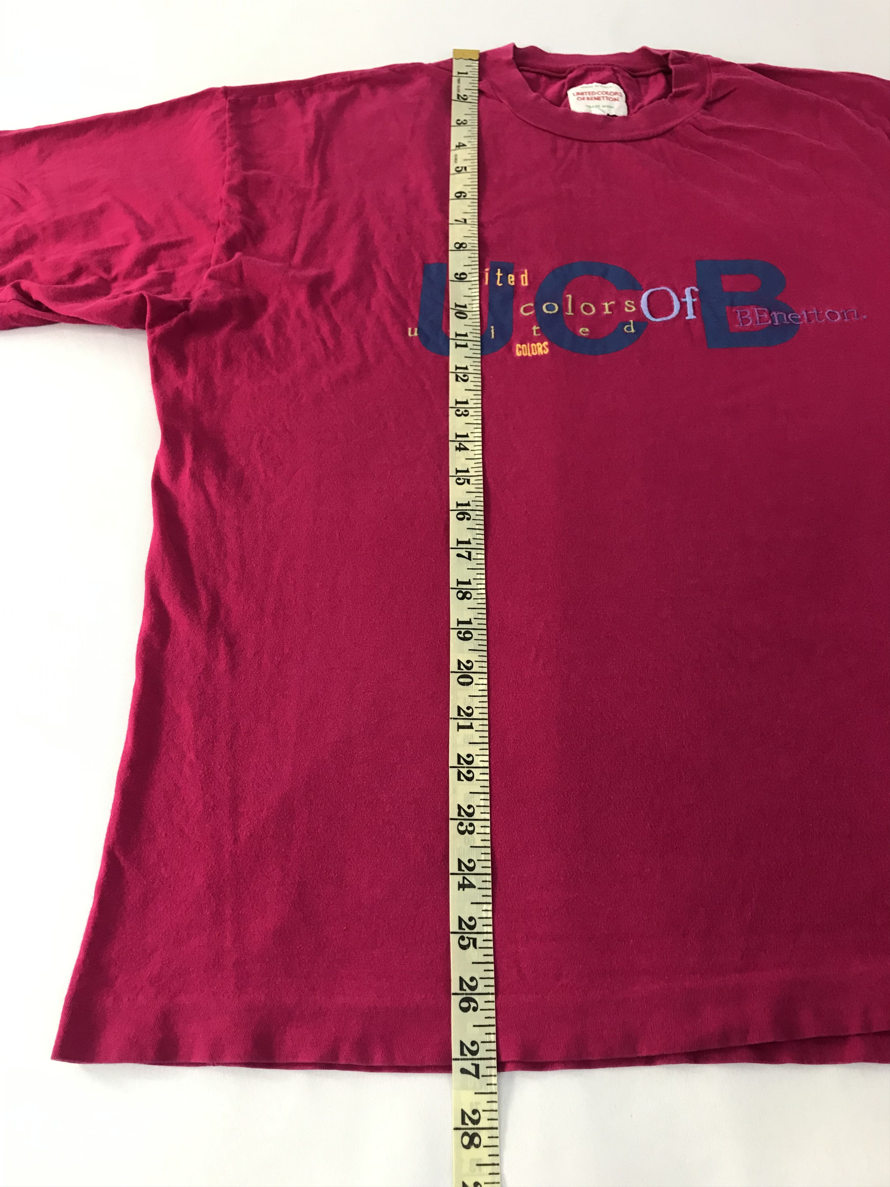 United Colors Of Benetton UCB United Colors Benetton Embroidery Logo Printed Tee Size US XL / EU 56 / 4 - 8 Thumbnail