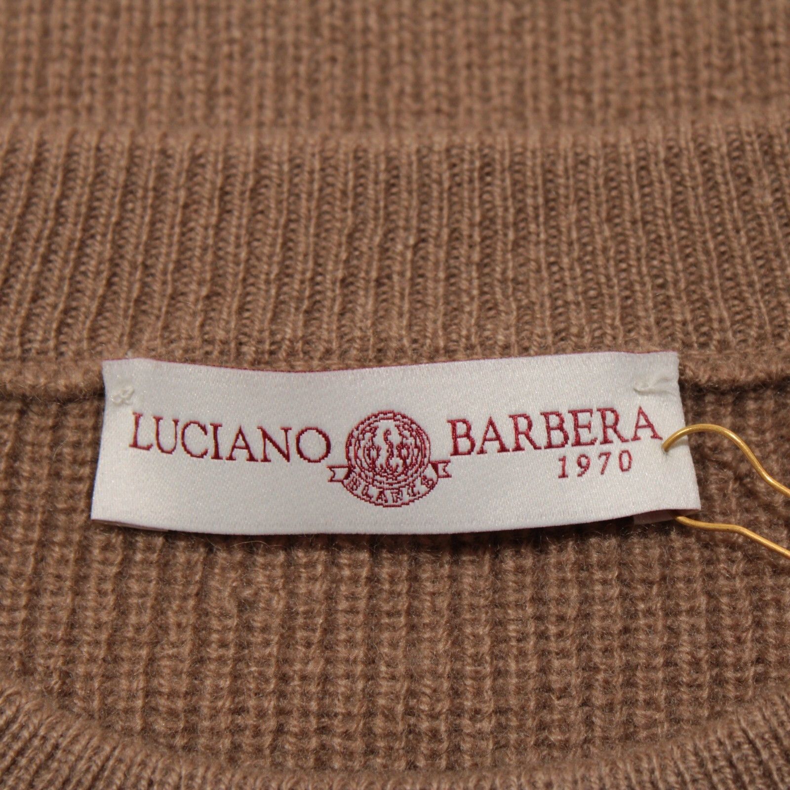 Luciano Barbera Luciano Barbera Sweater Size US M in Brown Size US M / EU 48-50 / 2 - 3 Thumbnail