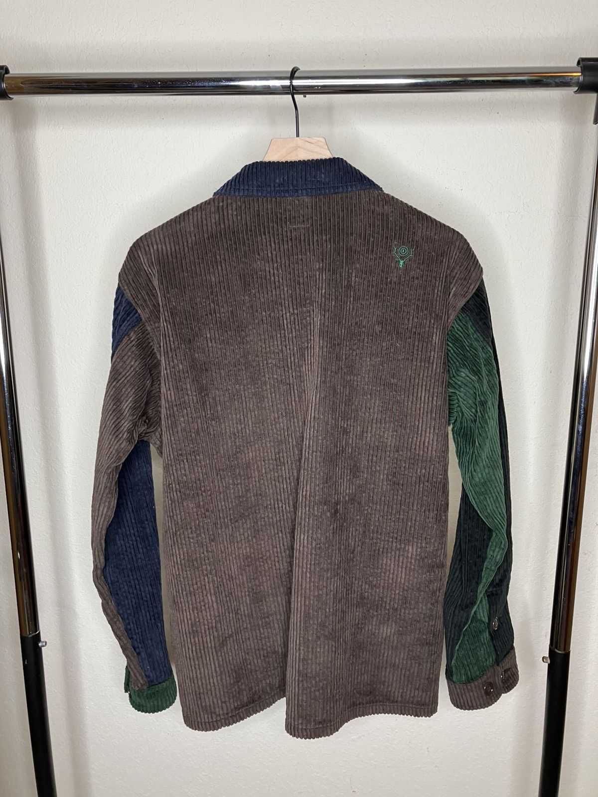 South2 West8 South2 West8 Paneled Corduroy Shirt Size US M / EU 48-50 / 2 - 2 Thumbnail