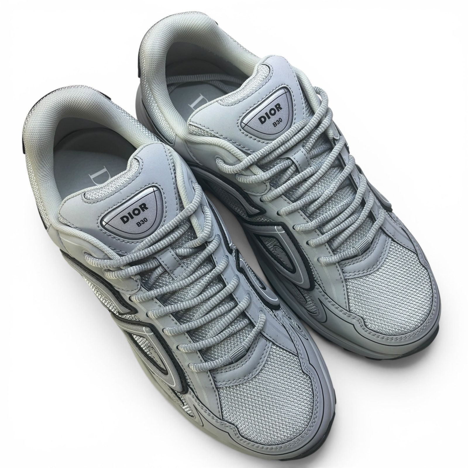 Dior Dior B30 Triple Grey Sneakers | Size 43 (10US) Size US 10 / EU 43 - 6 Thumbnail