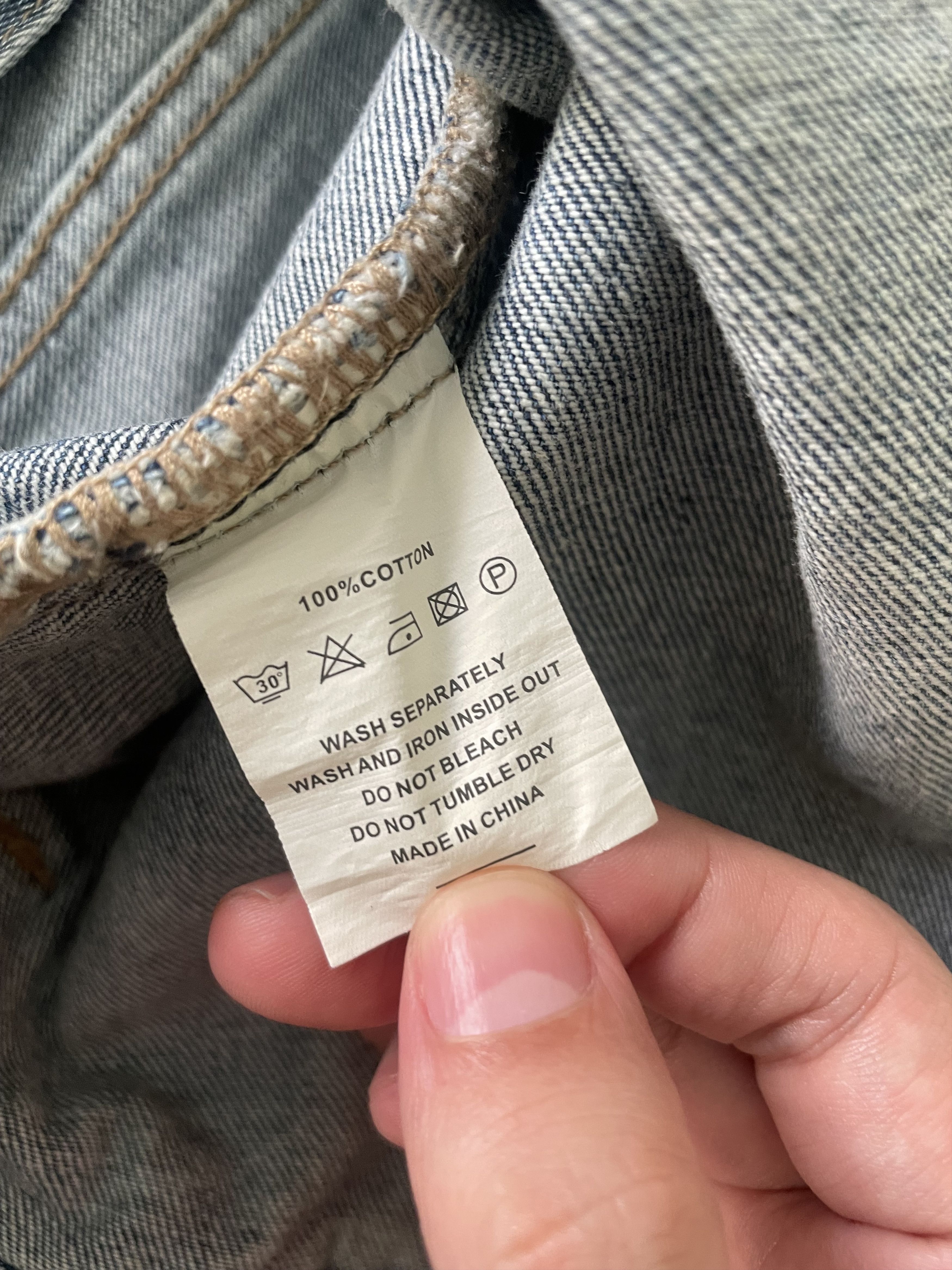 Profound Aesthetic Distressed Denim Jacket Size US M / EU 48-50 / 2 - 6 Thumbnail