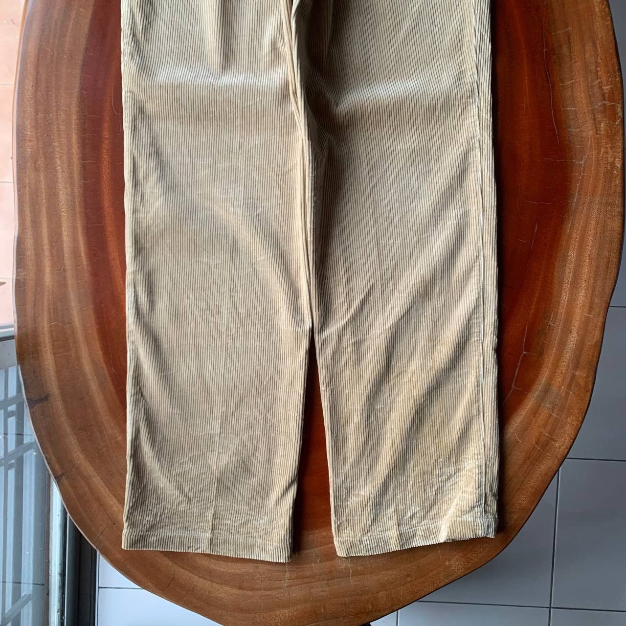 MCM 💥BNWT💥 90’s MCM Legere Corduroy Big Logo Baggy Khaki Pants Size US 32 / EU 48 - 5 Thumbnail