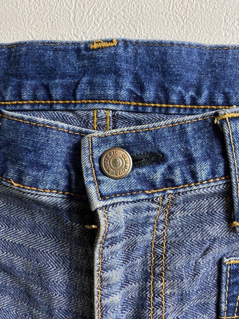 Hysteric Glamour Hysteric Glamour Iconic 90’s Hagi Kinky denim blue jeans Size US 30 / EU 46 - 4 Thumbnail