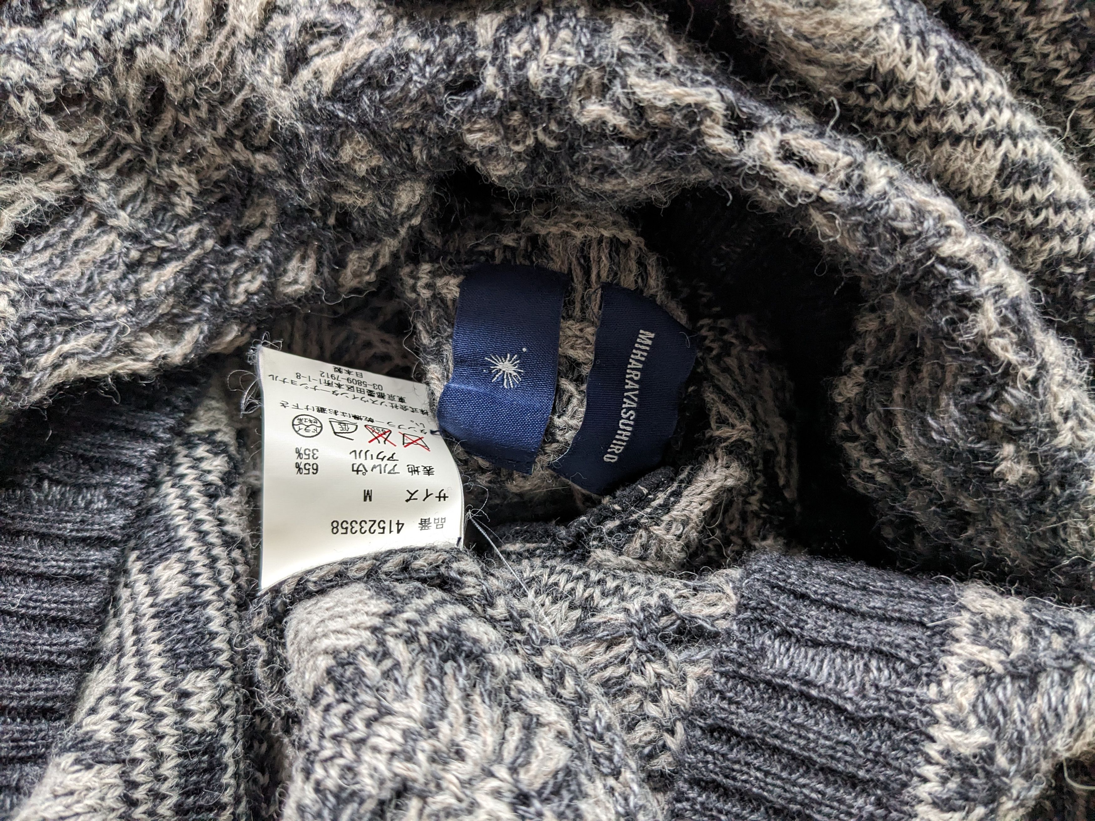 Maison MIHARA YASUHIRO "Static" Loose Gauge Knit Sweater Size US M / EU 48-50 / 2 - 6 Thumbnail