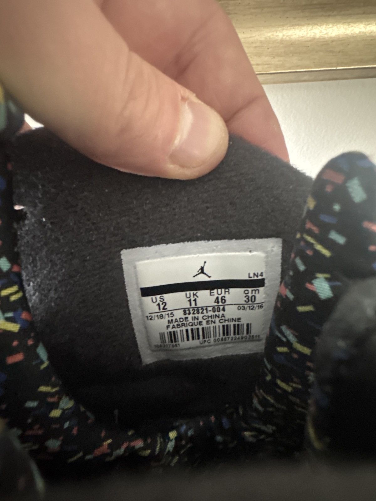 Jordan Brand Jordan Retro 8 "Confetti" Size US 12 / EU 45 - 8 Thumbnail