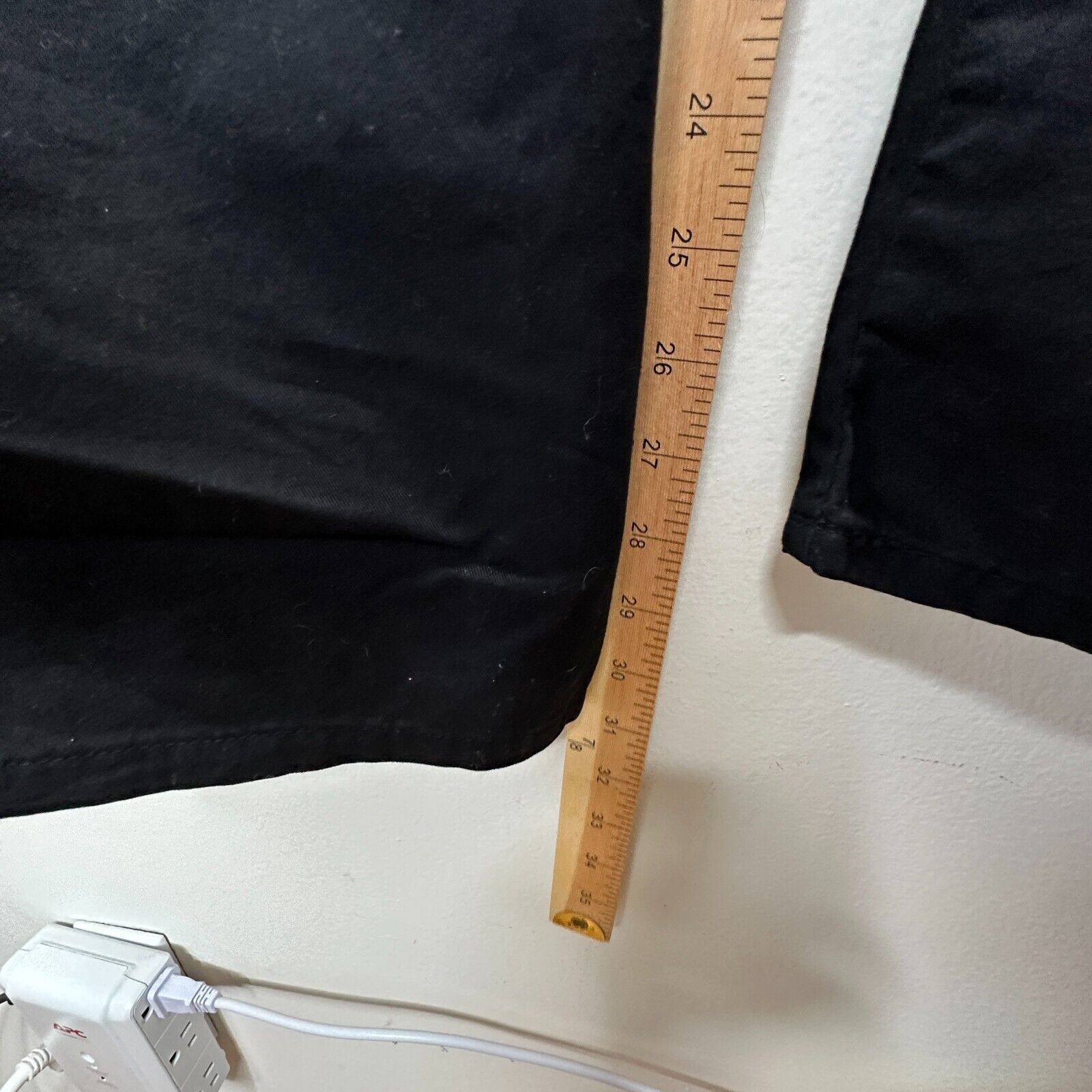Zara Black Wide Leg Pocketed Utility Cargo Khaki Trouser Pants 8 Size 30" / US 8 / IT 44 - 7 Thumbnail