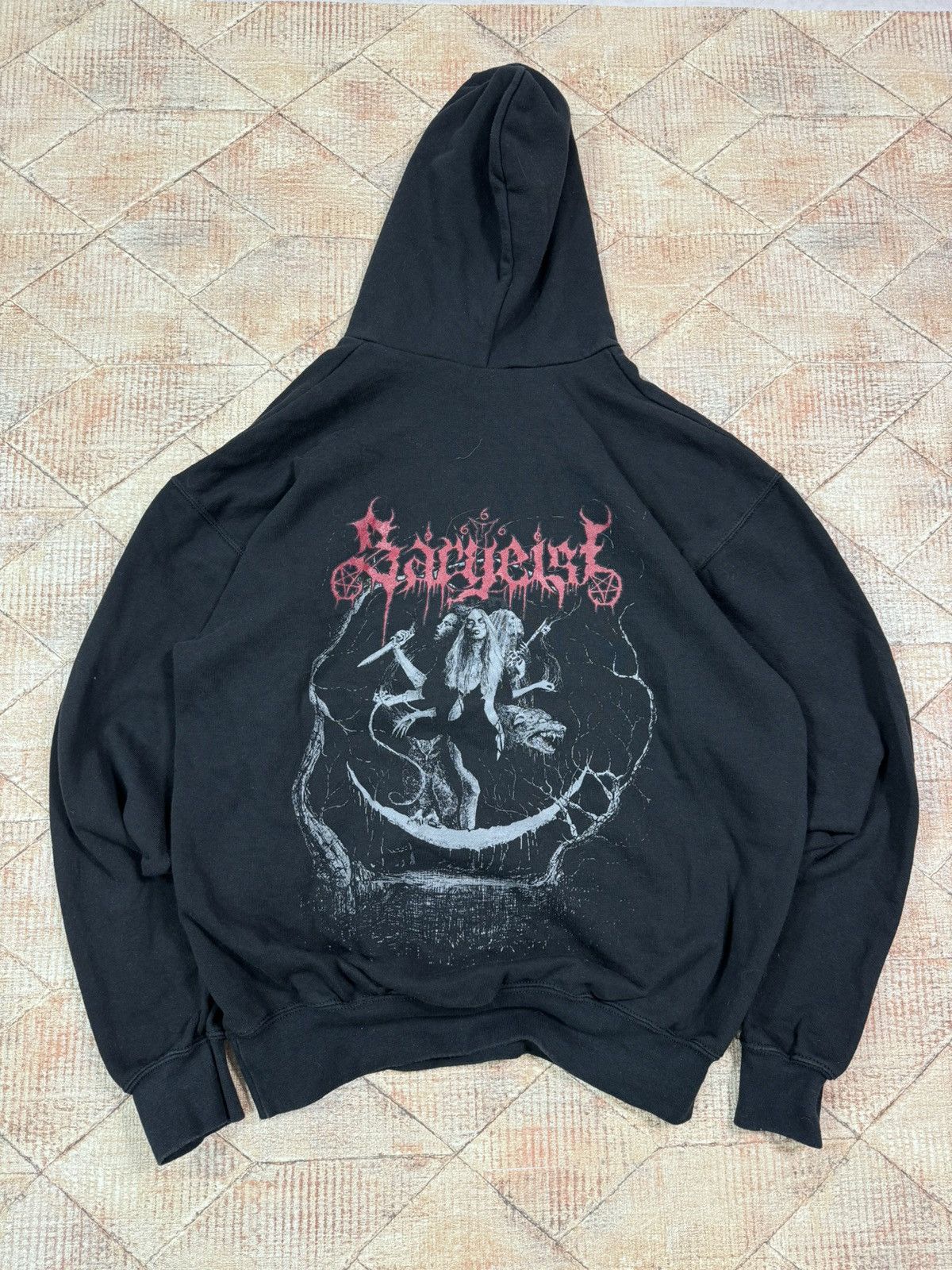 Band Tees × Vintage Vintage Sargeist Finland Metal Trash Death Band Horna L Size US L / EU 52-54 / 3 - 4 Thumbnail