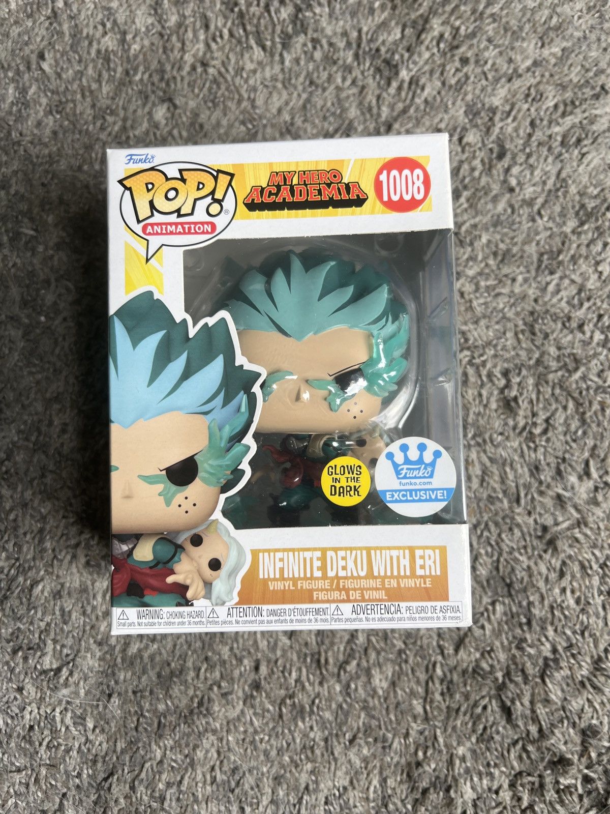 Hypebeast Funko Pop! Infinite Deku With Eri Vinyl Figure Size ONE SIZE - 1 Thumbnail