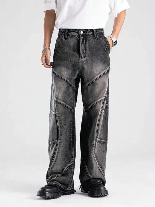 Jean Kitamura x Mia Edge casual streetwear jeans Washed Size US 32 / EU 48 - 7 Thumbnail