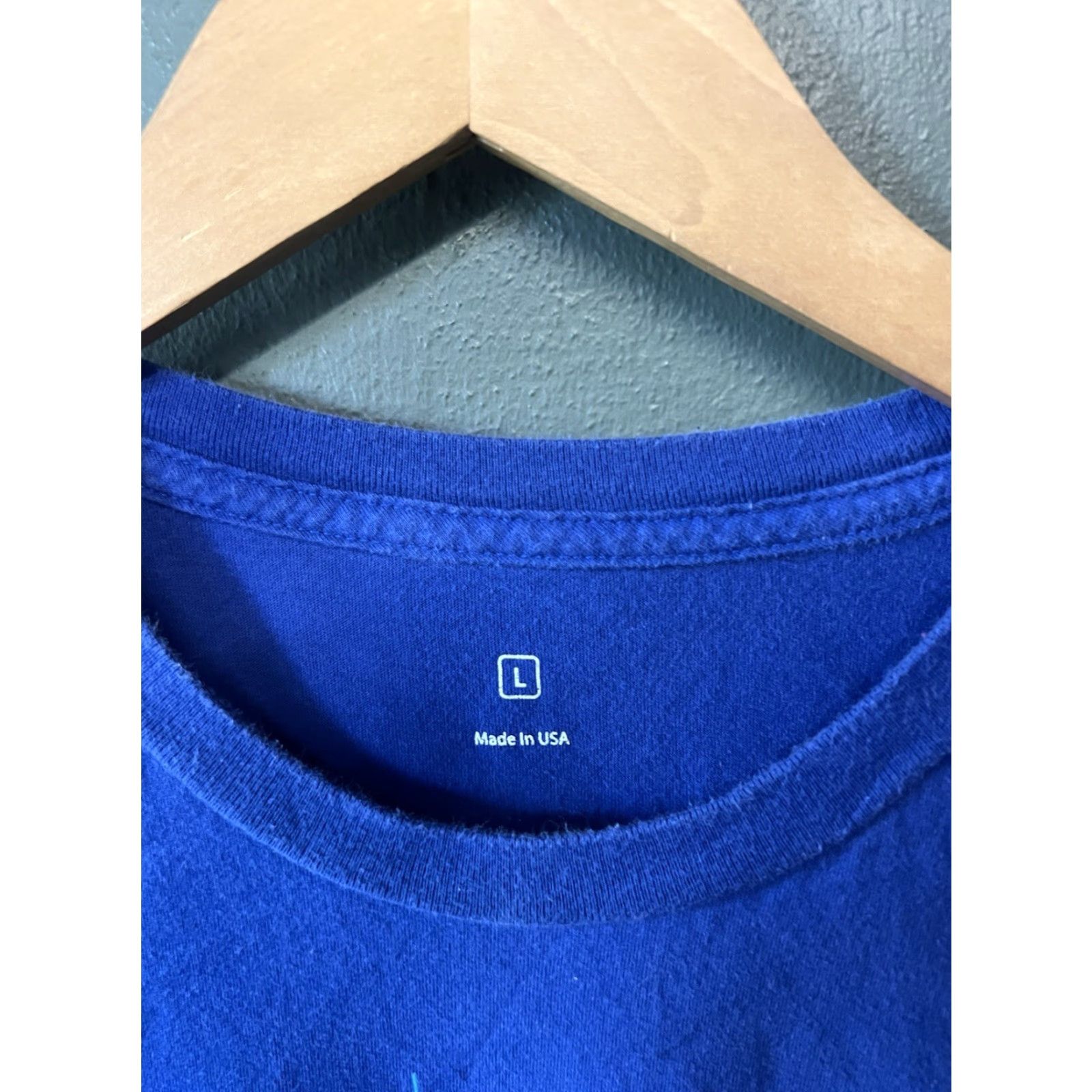 Apple Apple T-Shirt Short Sleeve Mens Camp Graphic Size L Blue Size US L / EU 52-54 / 3 - 3 Thumbnail