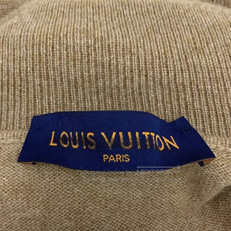 Louis Vuitton Louis Vuitton Brown cashmere turtleneck long-sleeve sweate Size US S / EU 44-46 / 1 - 5 Thumbnail