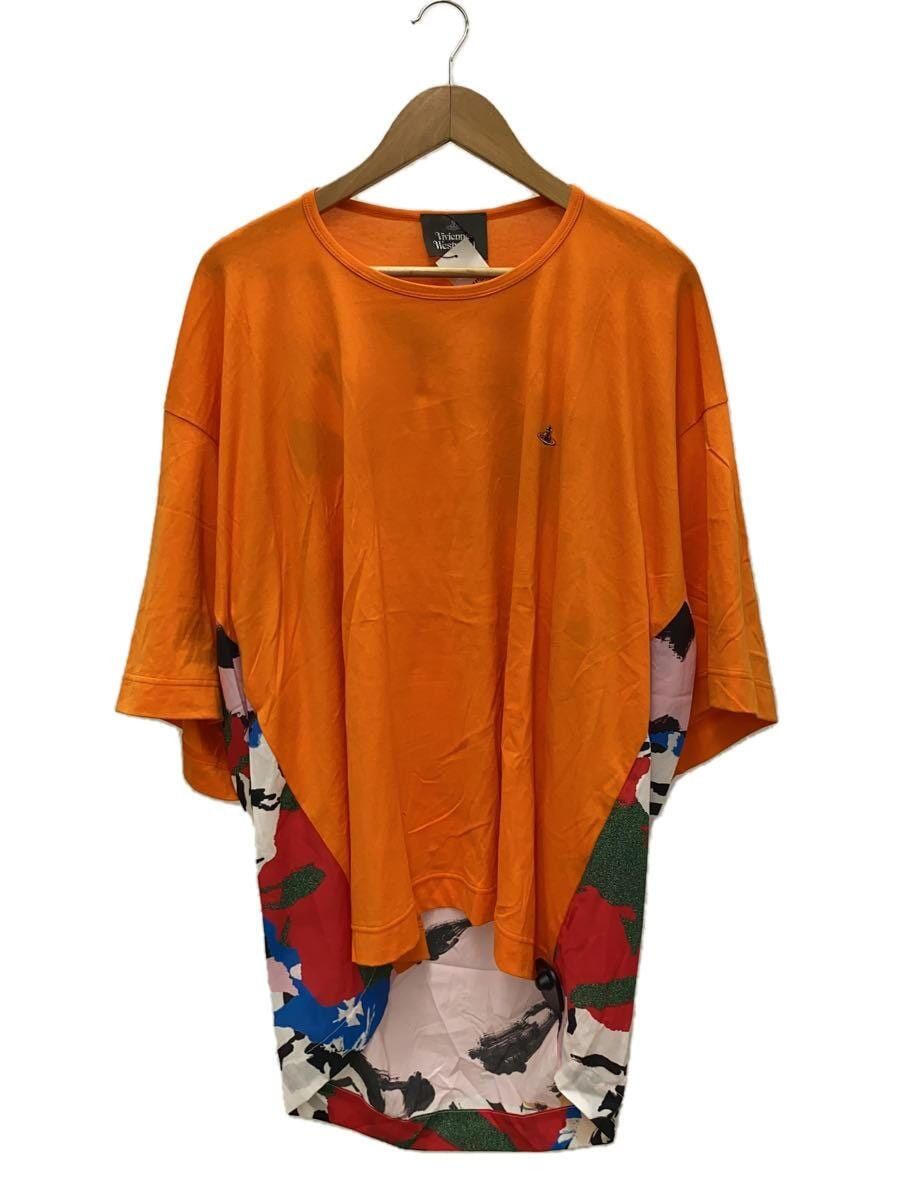 image of Vivienne Westwood Orb T-Shirt in Orange, Men's (Size XL)