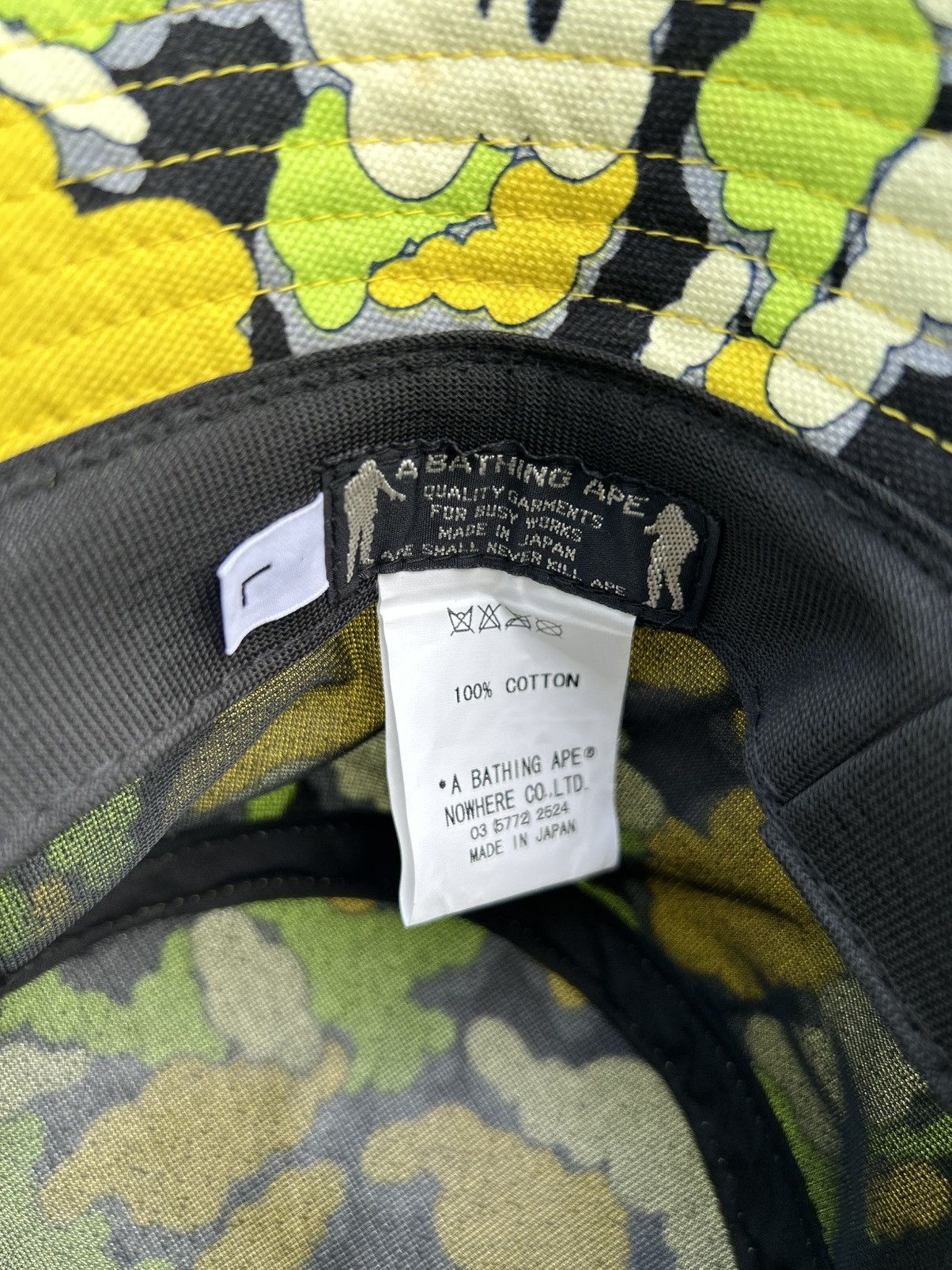 Bape × Kaws 2005 A BATHING APE X KAWS CLOUD BUCKET HAT [Size L] Size ONE SIZE - 8 Thumbnail