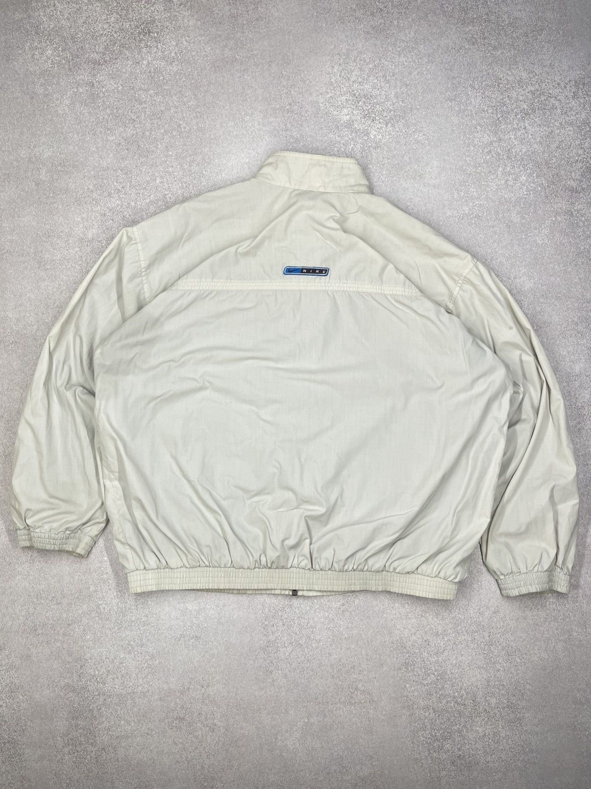 Nike Vintage Nike Jacket Beige Drill Big Logo y2K ACG TN Size US XL / EU 56 / 4 - 8 Thumbnail