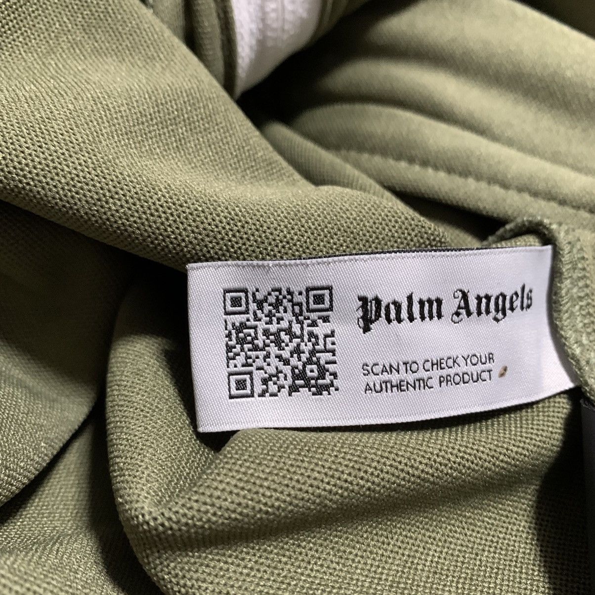 Palm Angels Palm Angels Large Track Jacket Classic Khaki Green Jacket Size US L / EU 52-54 / 3 - 9 Thumbnail
