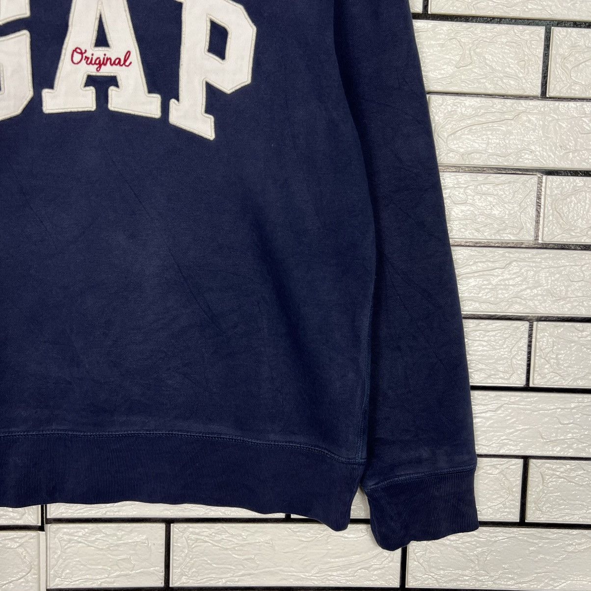 Gap GAP Spellout Big Logo Crewneck Sweatshirt #4224-C192 Size US S / EU 44-46 / 1 - 7 Thumbnail