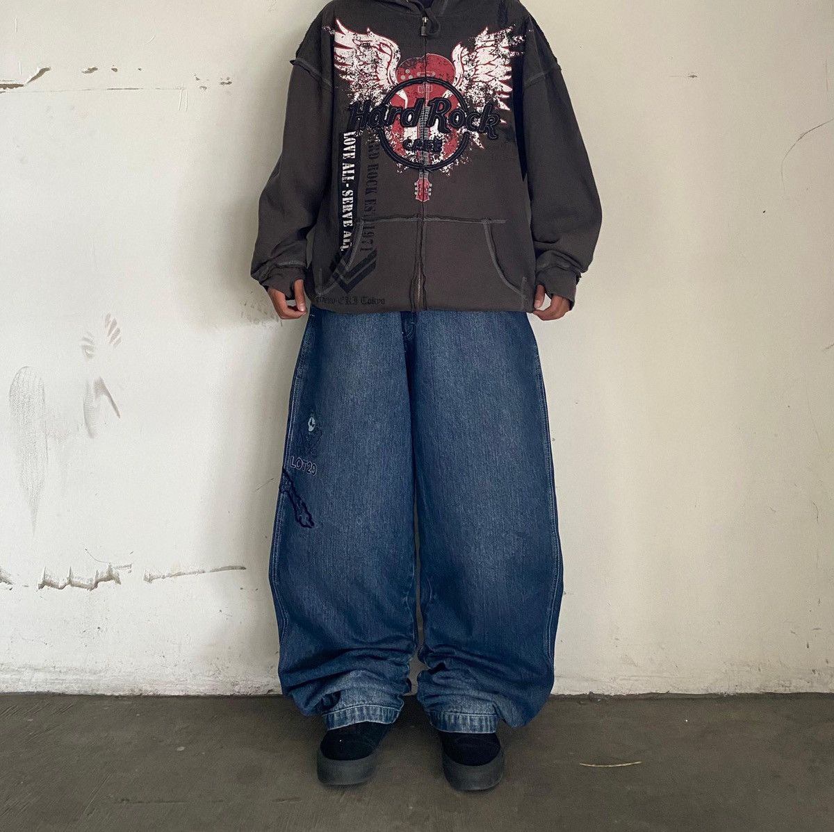JNCO 2000s Lot29 Denim Super Baggy Jeans Size US 34 / EU 50 - 1 Thumbnail