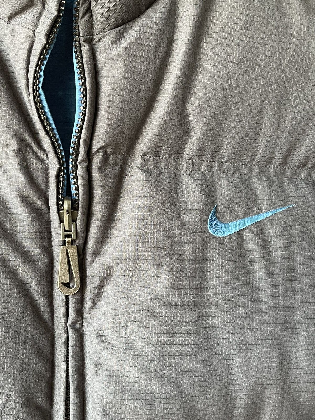 Nike 90s VTG Nike Spellout Reversible Puffer Down Vest Ripstop Size US M / EU 48-50 / 2 - 6 Thumbnail