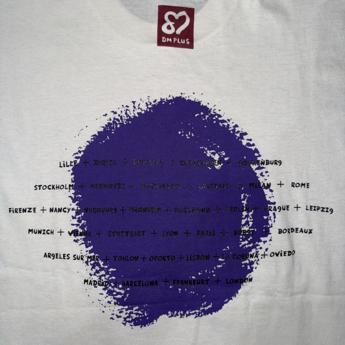 Band Tees VTG 90S DEPECHE MODE DM PLUS TOUR Size US XL / EU 56 / 4 - 7 Thumbnail