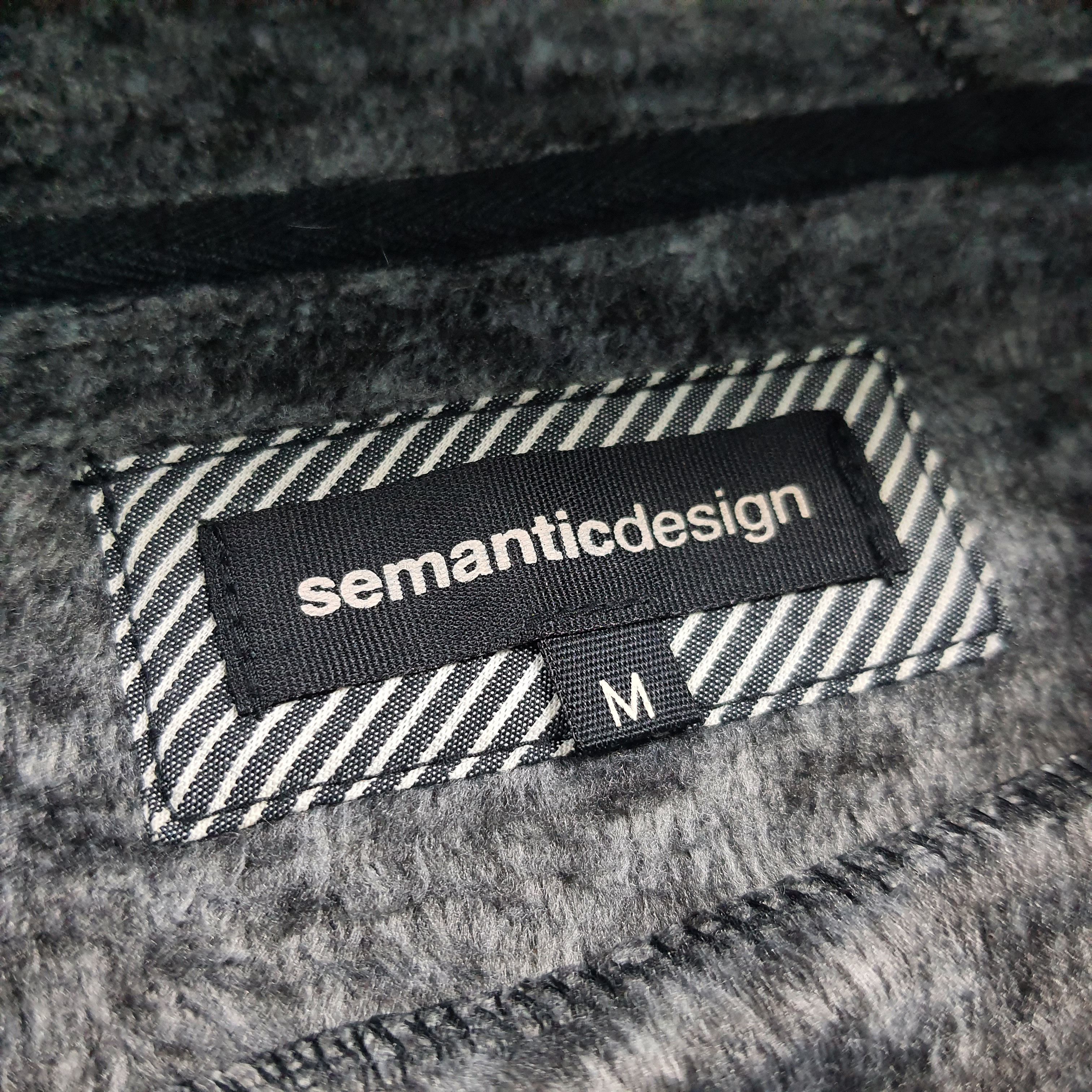 semanticdesign Vintage Semantic Design Cowl Pullover Fleece Lined C279N7 Size US S / EU 44-46 / 1 - 5 Thumbnail