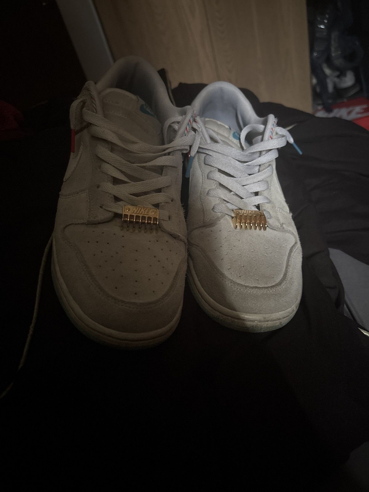Nike Nike dunk low barber shop Size US 11 / EU 44 - 7 Thumbnail