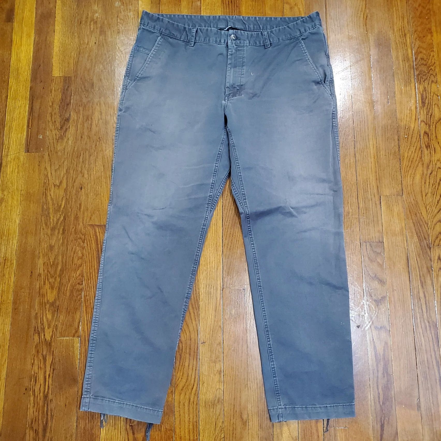 The North Face The North Face Pants Mens 40 Gray Casual Chino Outdoor Hiking Cotton Stretch Size US 40 / EU 56 - 4 Thumbnail