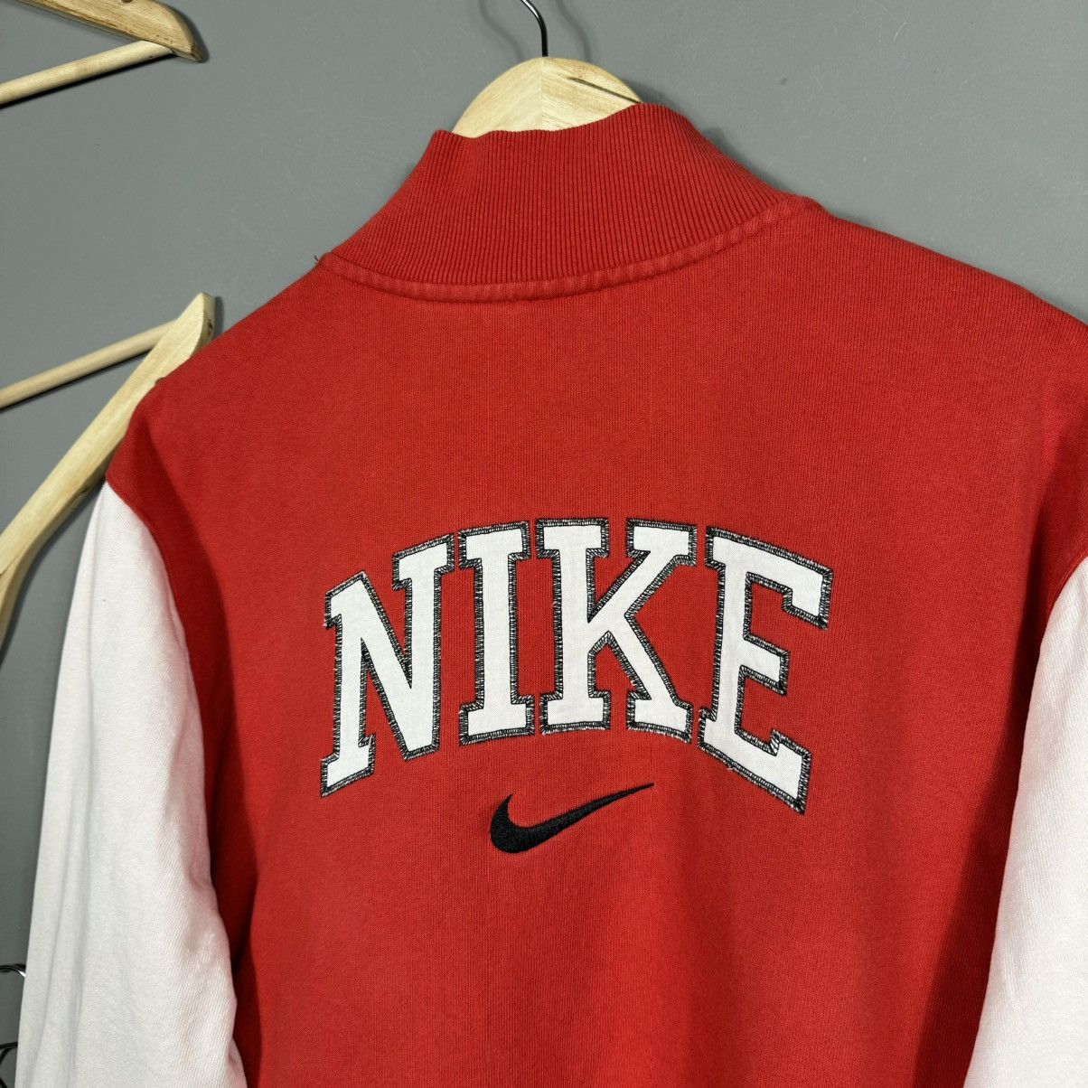 Vintage Nike Varsity Bomber Jacket Size US L / EU 52-54 / 3 - 5 Thumbnail