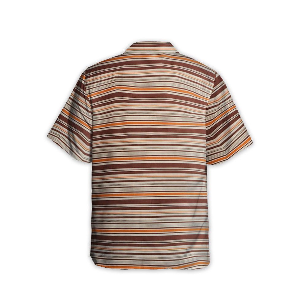 Designer Striped Cotton and Bowling Shirt Size US M / EU 48-50 / 2 - 2 Thumbnail