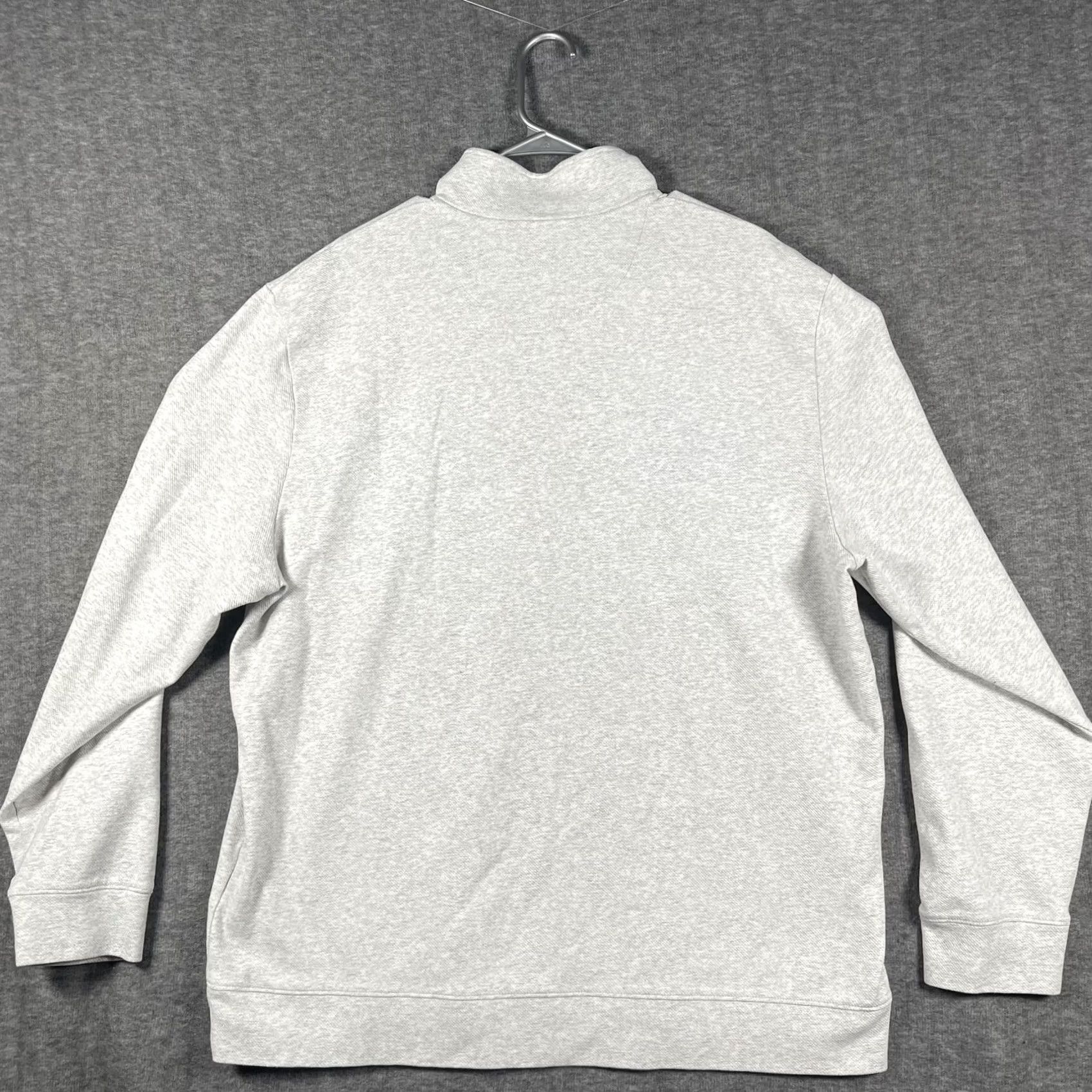 Vineyard Vines Vineyard Vines Mens 2XL Gray Performance Quarter Zip Pullover Sweater Whale Logo Shirt Size US XXL / EU 58 / 5 - 3 Thumbnail