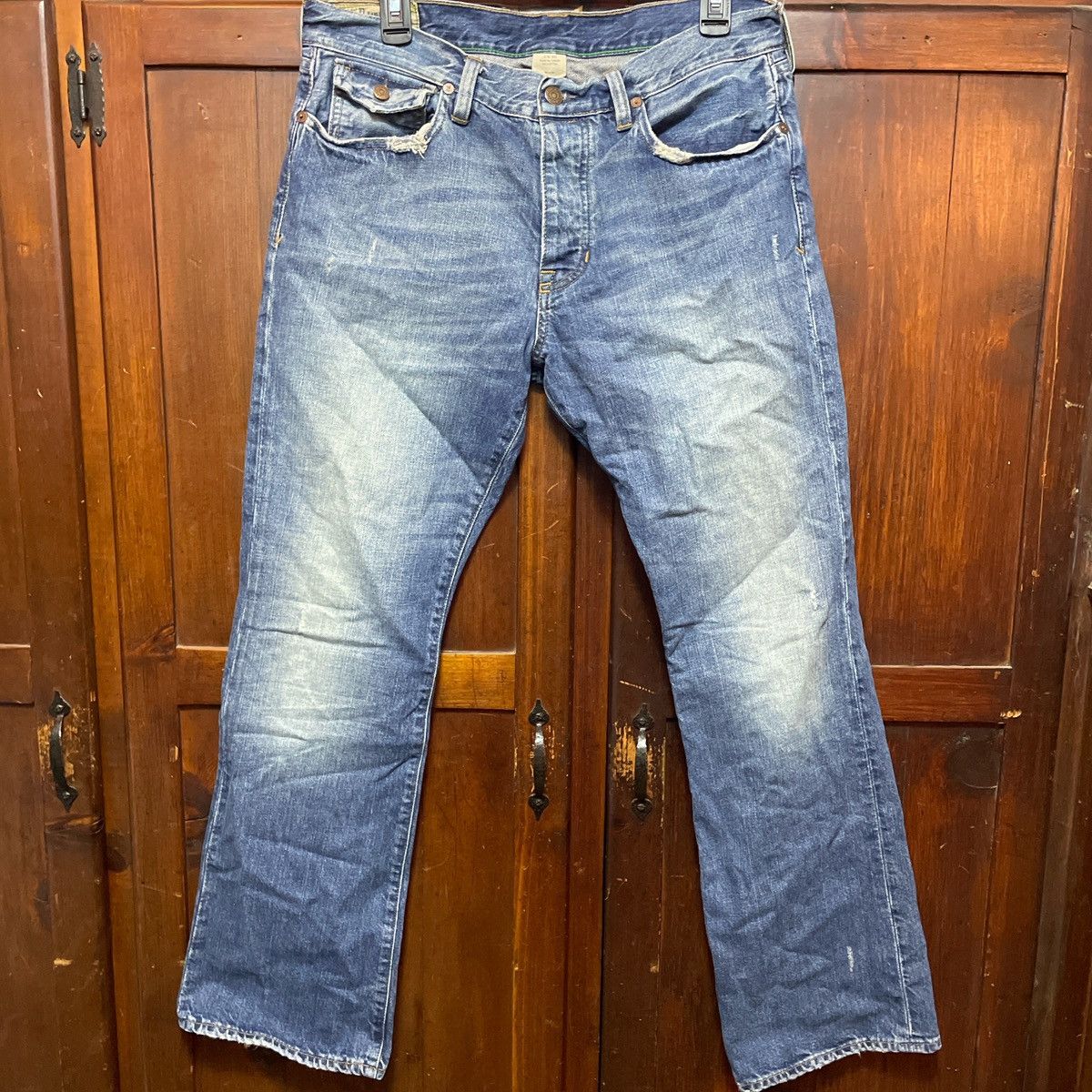 Polo Ralph Lauren × Ralph Lauren Polo distressed Jean Size US 33 - 1 Thumbnail