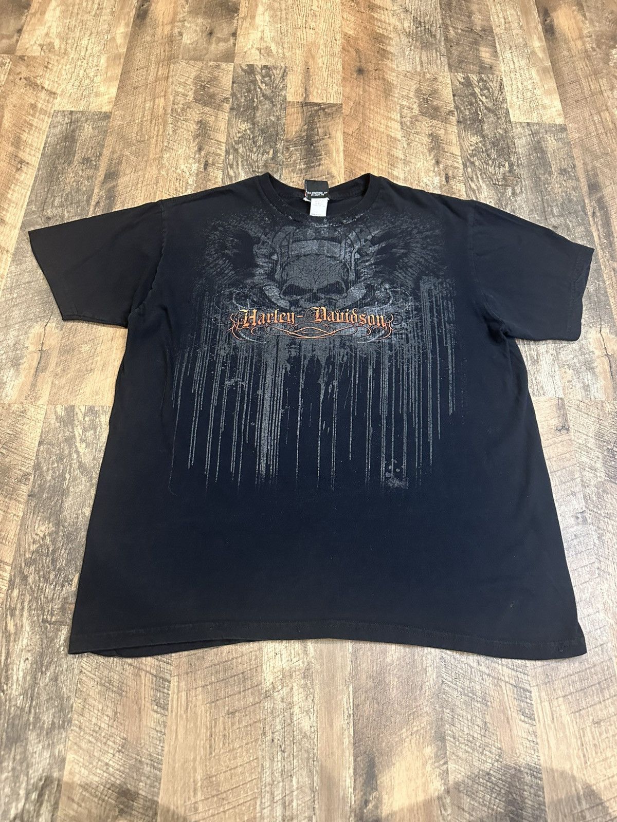 Harley Davidson Harley Davidson Y2K Skull Graphic Shirt Virginia Beach XL Size XL / US 12-14 / IT 48-50 - 1 Thumbnail
