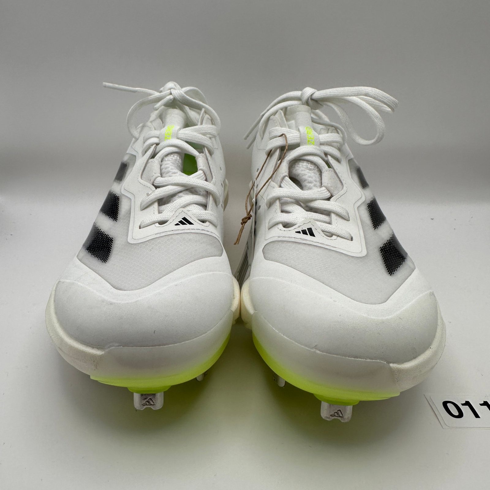 Adidas Adidas Adizero Instinct+ Softball Cleats Wms 7.5 White/Neon Size US 7.5 / IT 37.5 - 2 Thumbnail