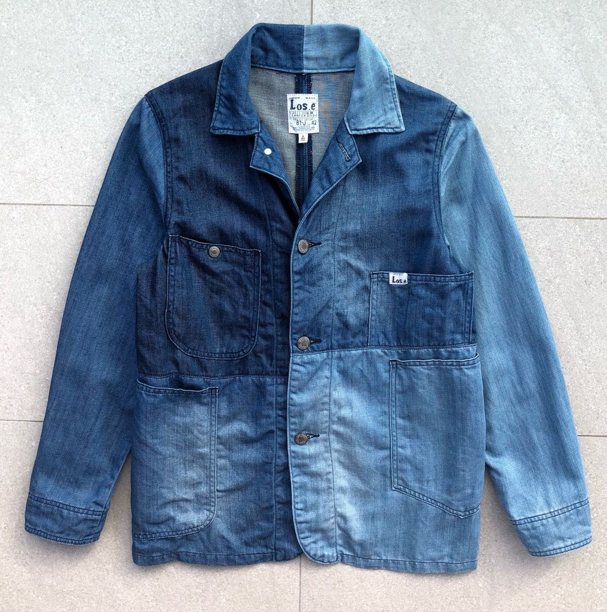 Vintage Vintage Los.e Union Made Patchwork Colour Block Chore Jacket Size US M / EU 48-50 / 2 - 7 Thumbnail