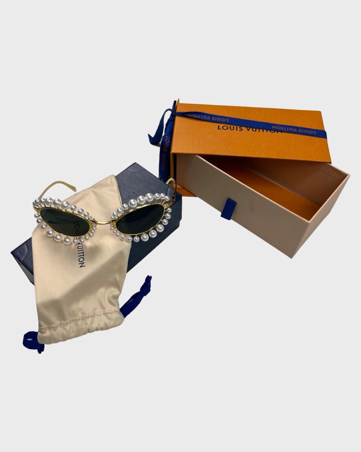 Louis Vuitton LOUIS VUITTON BY PHARRELL WILLIAMS WIRE PEARL SUNGLASSES Size ONE SIZE - 7 Thumbnail