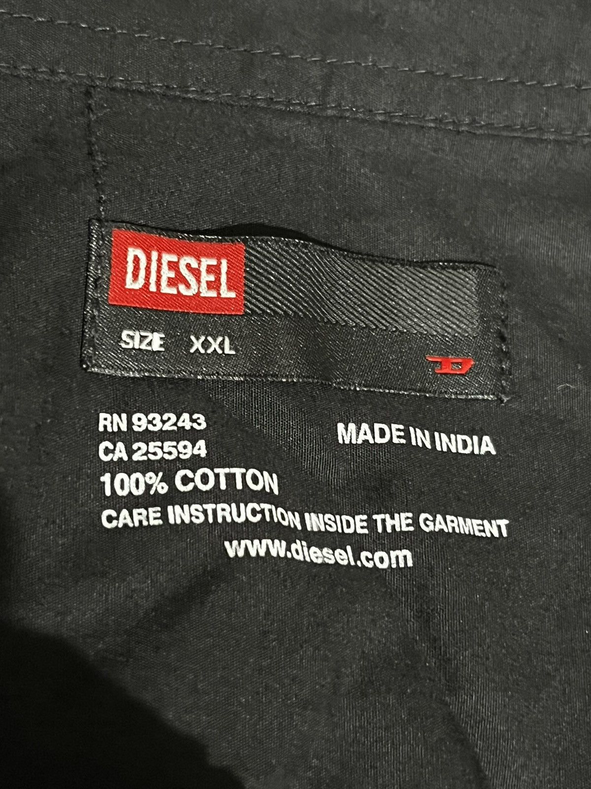 Diesel Diesel shirt Size US XXL / EU 58 / 5 - 3 Thumbnail
