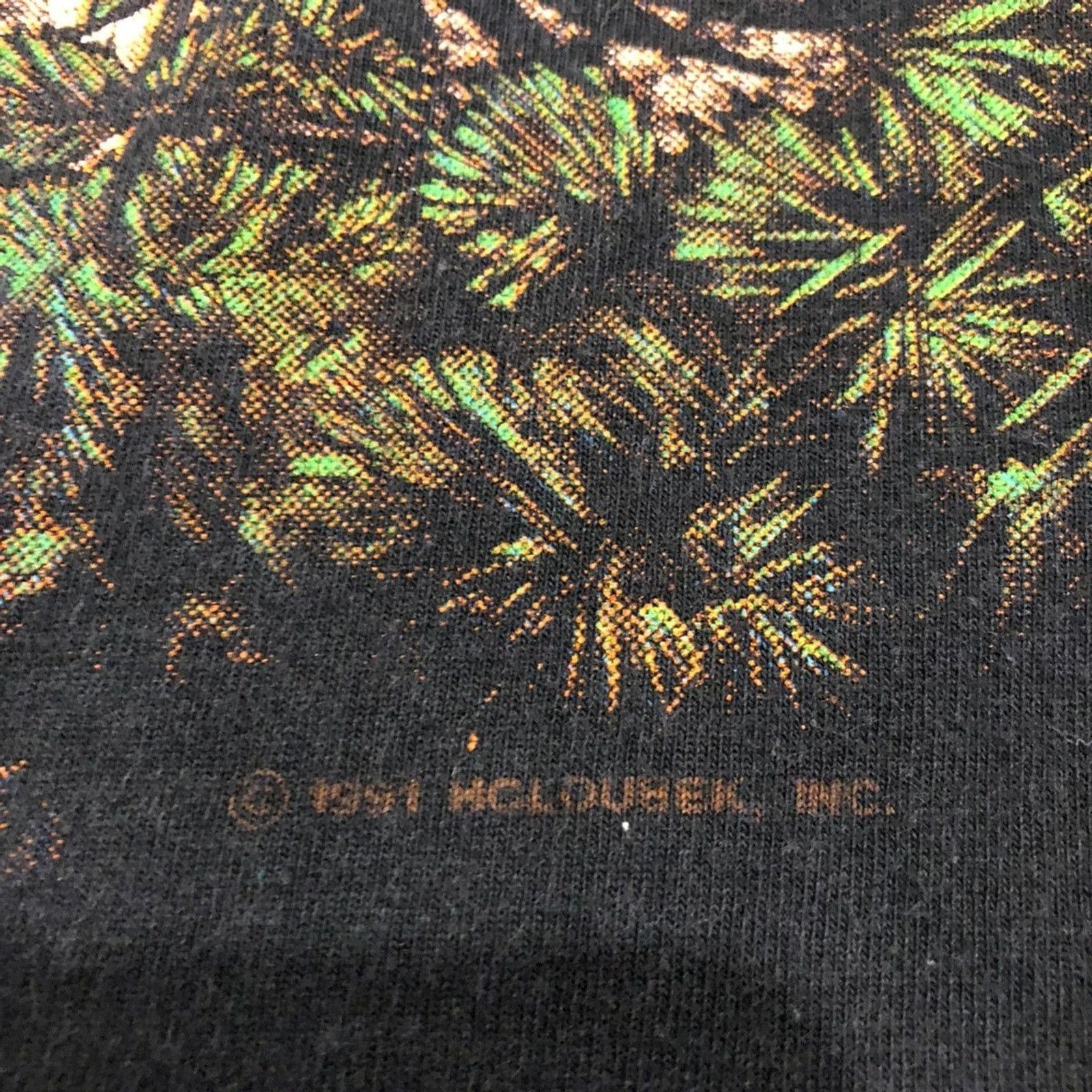 Vintage Vintage 1991 Holoubek Bald Eagle T Shirt Nature Animal Tee Size US L / EU 52-54 / 3 - 3 Thumbnail