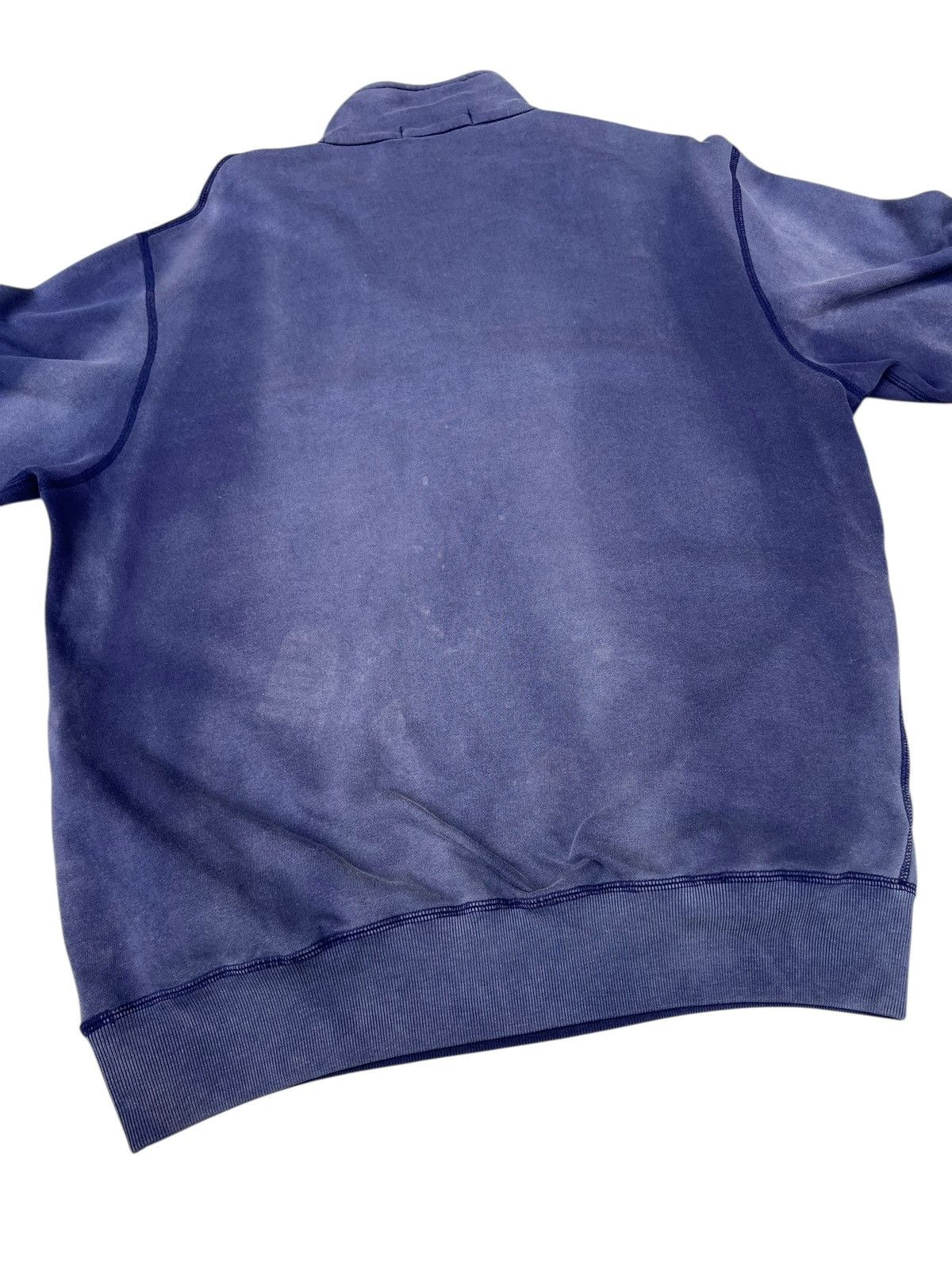 Polo Ralph Lauren Trashed 90s Polo Ralph Lauren Sun Faded Pull Over Sweatshirt Size US L / EU 52-54 / 3 - 17 Thumbnail