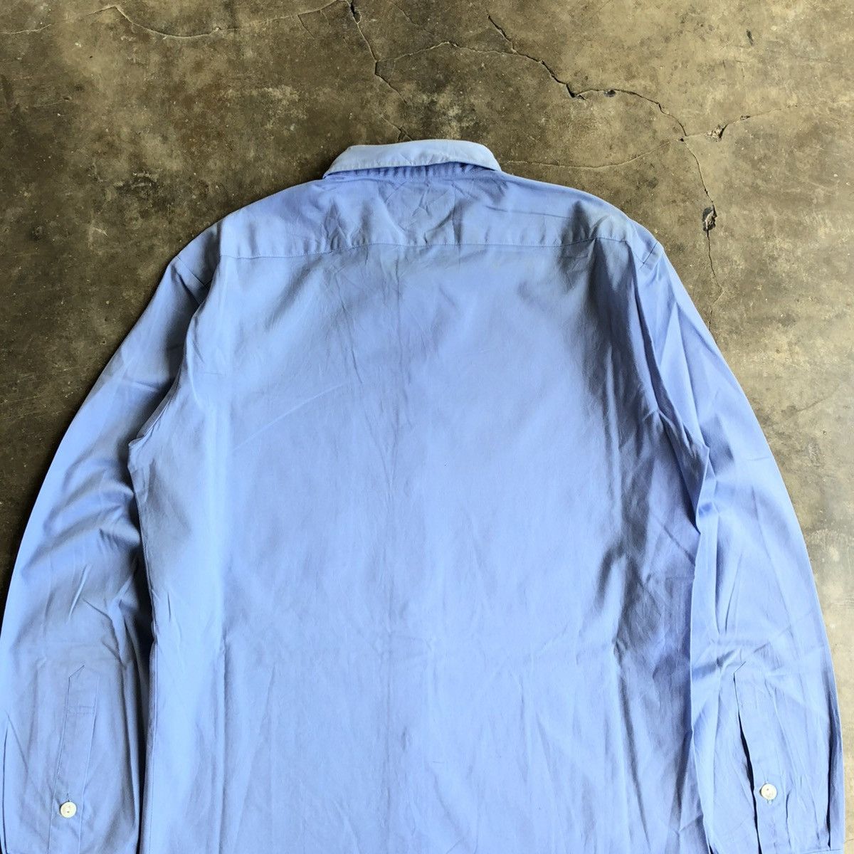 Yves Saint Laurent 1990s Yves Saint Laurent Chemises Paris Basic Shirt Blue Size US S / EU 44-46 / 1 - 10 Thumbnail