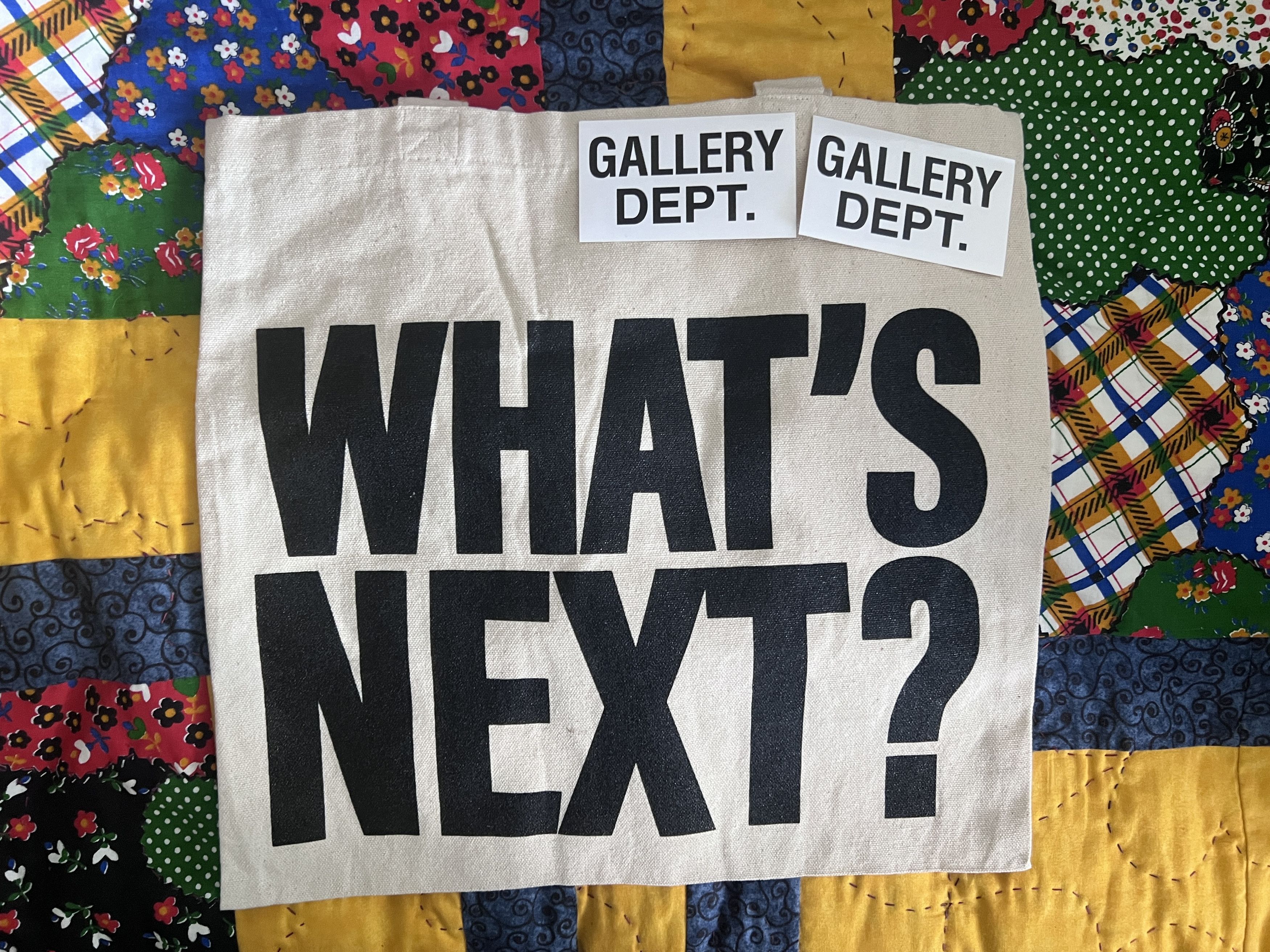 【GALLERY DEPT.】WHATS NEXT GALLERY DEPT. WIP WHATS NEXT TEE | ARCHIVAL WHITE