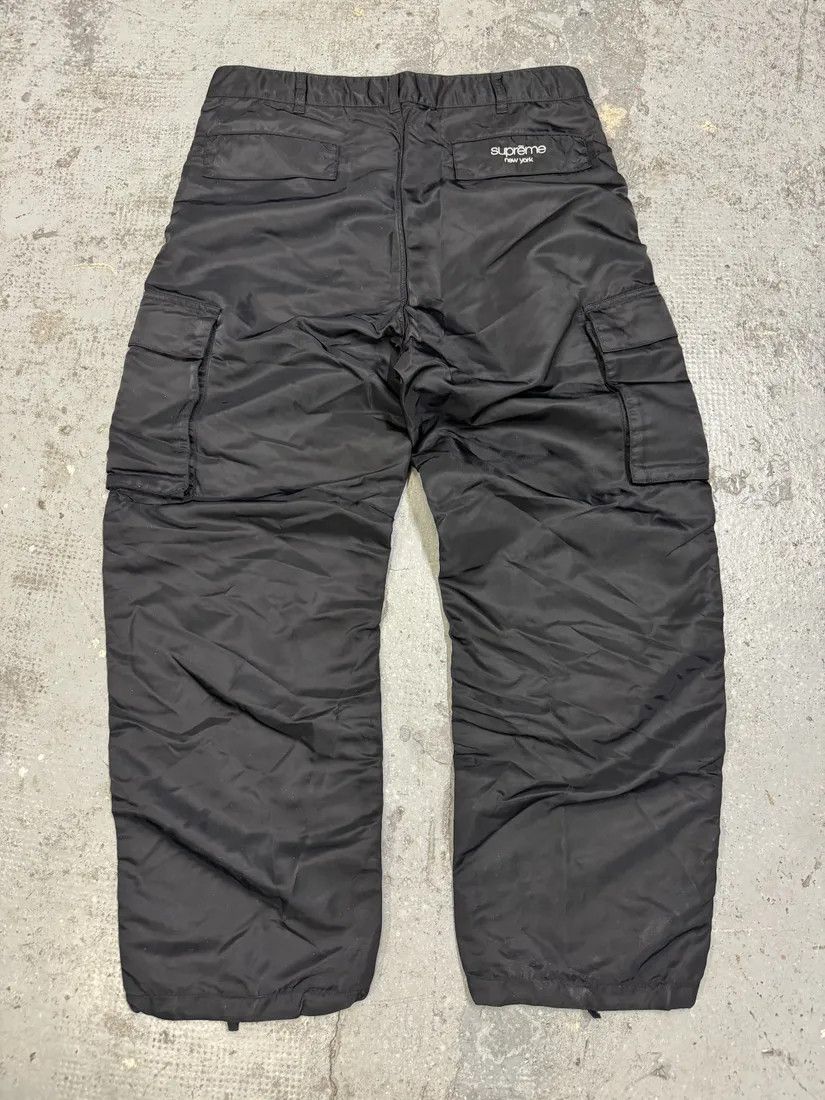 Supreme × Vintage Supreme Black Nylon Cargo Large Pants Size US 33 - 5 Thumbnail