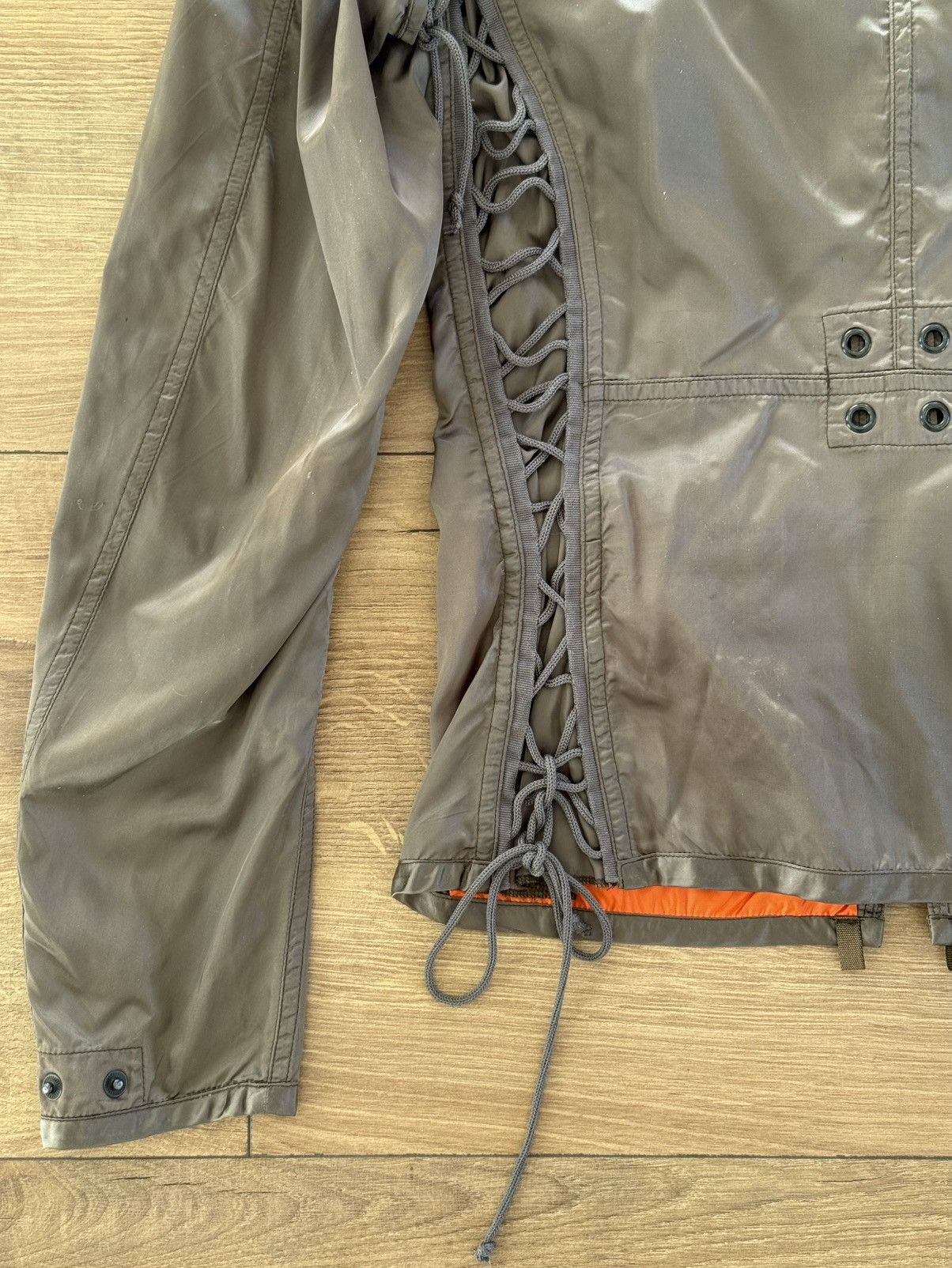 Prada Prada Olive green nylon sports jacket 1999 Size S / US 4 / IT 40 - 6 Thumbnail