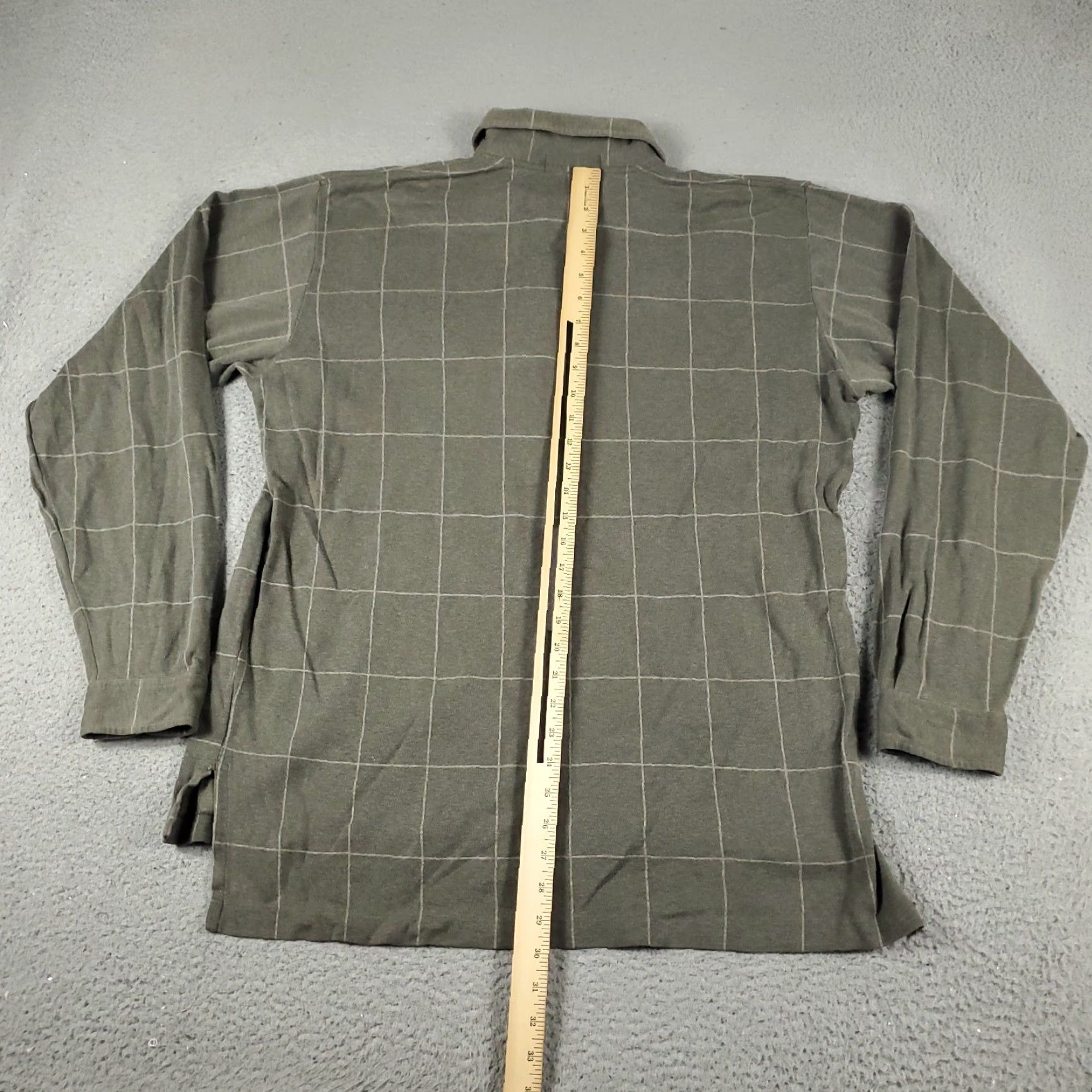 Ralph Lauren Ralph Lauren Polo Shirt Mens Large Gray Check Pony Casual Long Sleeve Shirt L Gray Polo Mens Size US L / EU 52-54 / 3 - 5 Thumbnail