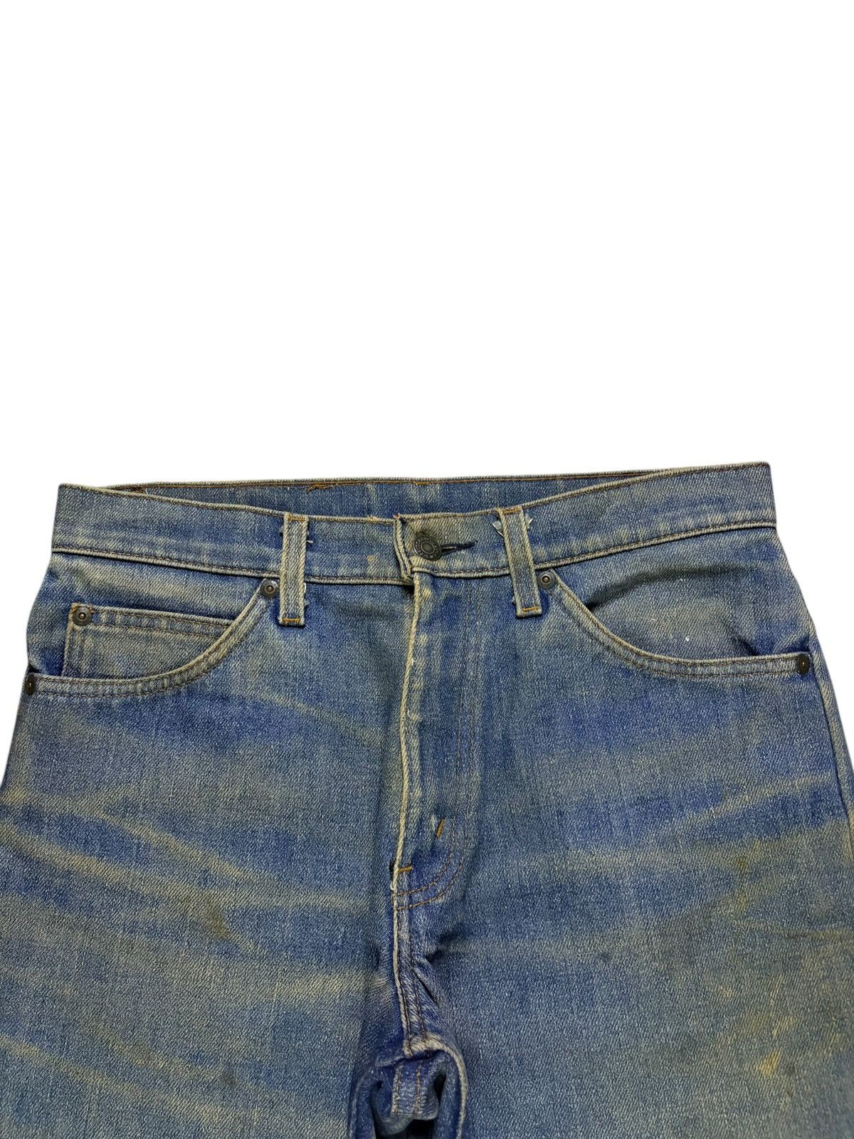 Levi's × Levi's Vintage Clothing Vintage 70s Levis Orange Tab Rusty Mud Loose Jean Short Jort Size US 30 / EU 46 - 4 Thumbnail