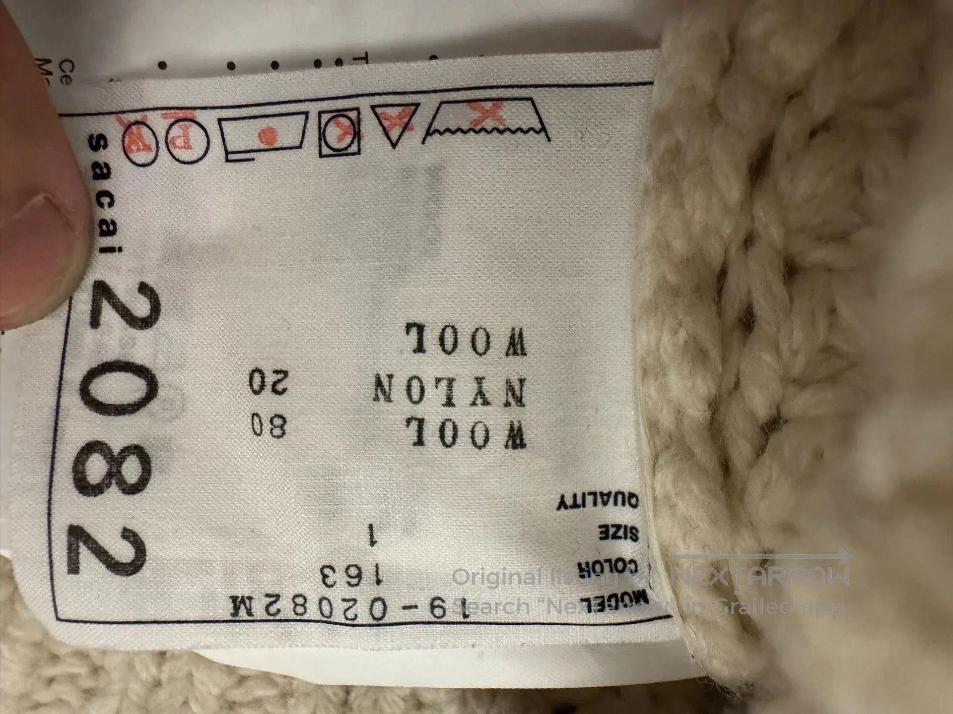 Sacai Sacai Zipper Sweater Knitted Top. Size S / US 4 / IT 40 - 7 Thumbnail
