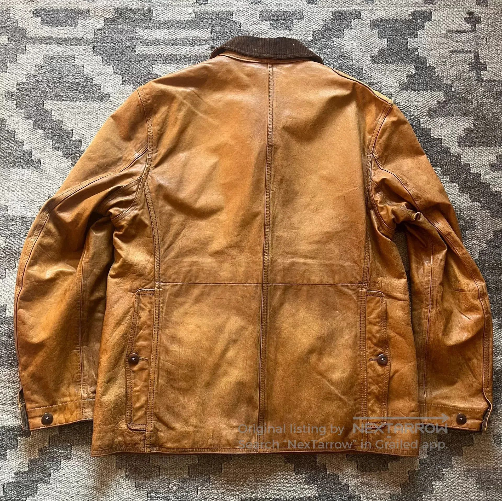 RRL Ralph Lauren Ralph Lauren RRL Leather Safari Vest. Size US M / EU 48-50 / 2 - 8 Thumbnail