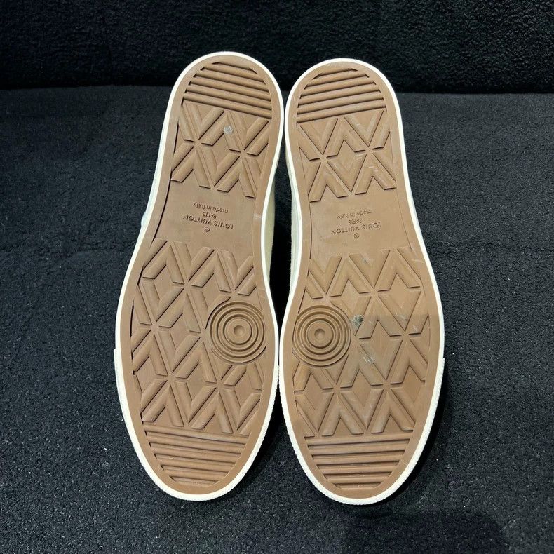 Louis Vuitton Louis Vuitton Canvas Patchwork Leather Badge High Top Snea Size US 8 / EU 41 - 6 Thumbnail