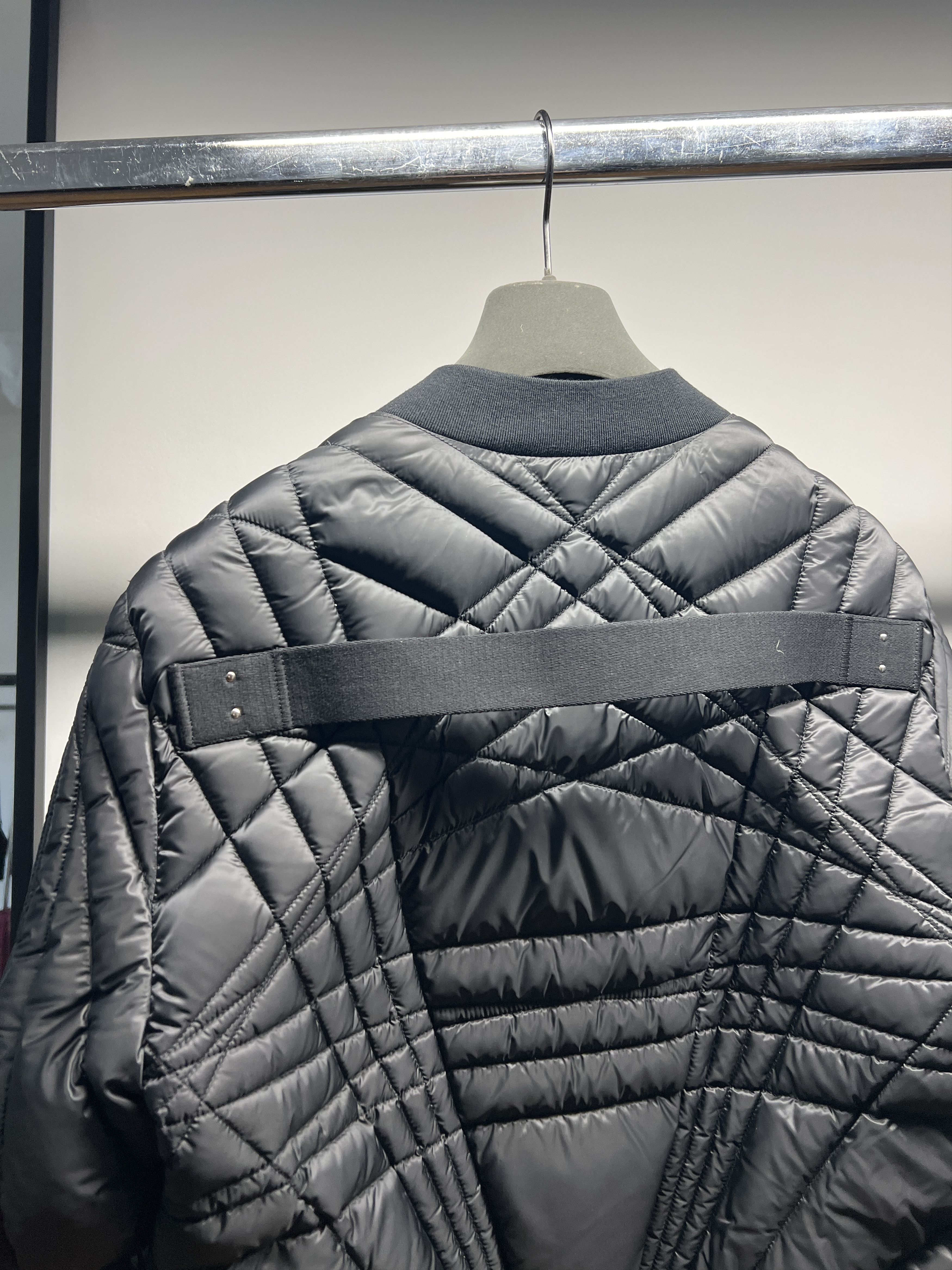 Moncler × Rick Owens RICK OWENS MEGAPENTA FLIGHT JACKET Size US L / EU 52-54 / 3 - 17 Thumbnail