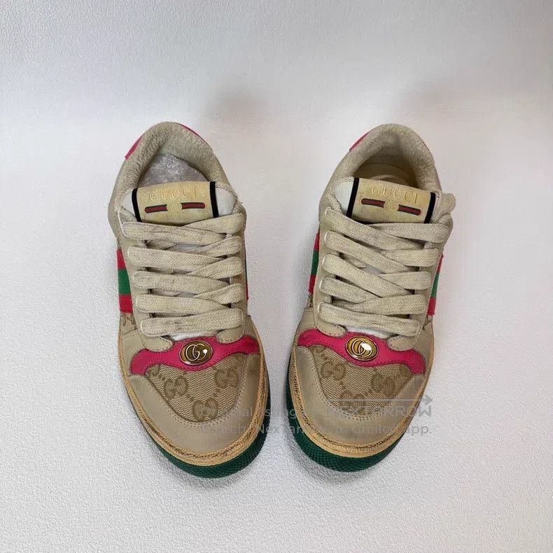 Gucci Gucci Dirty pink shoes Size US 4 / IT 34 - 8 Thumbnail