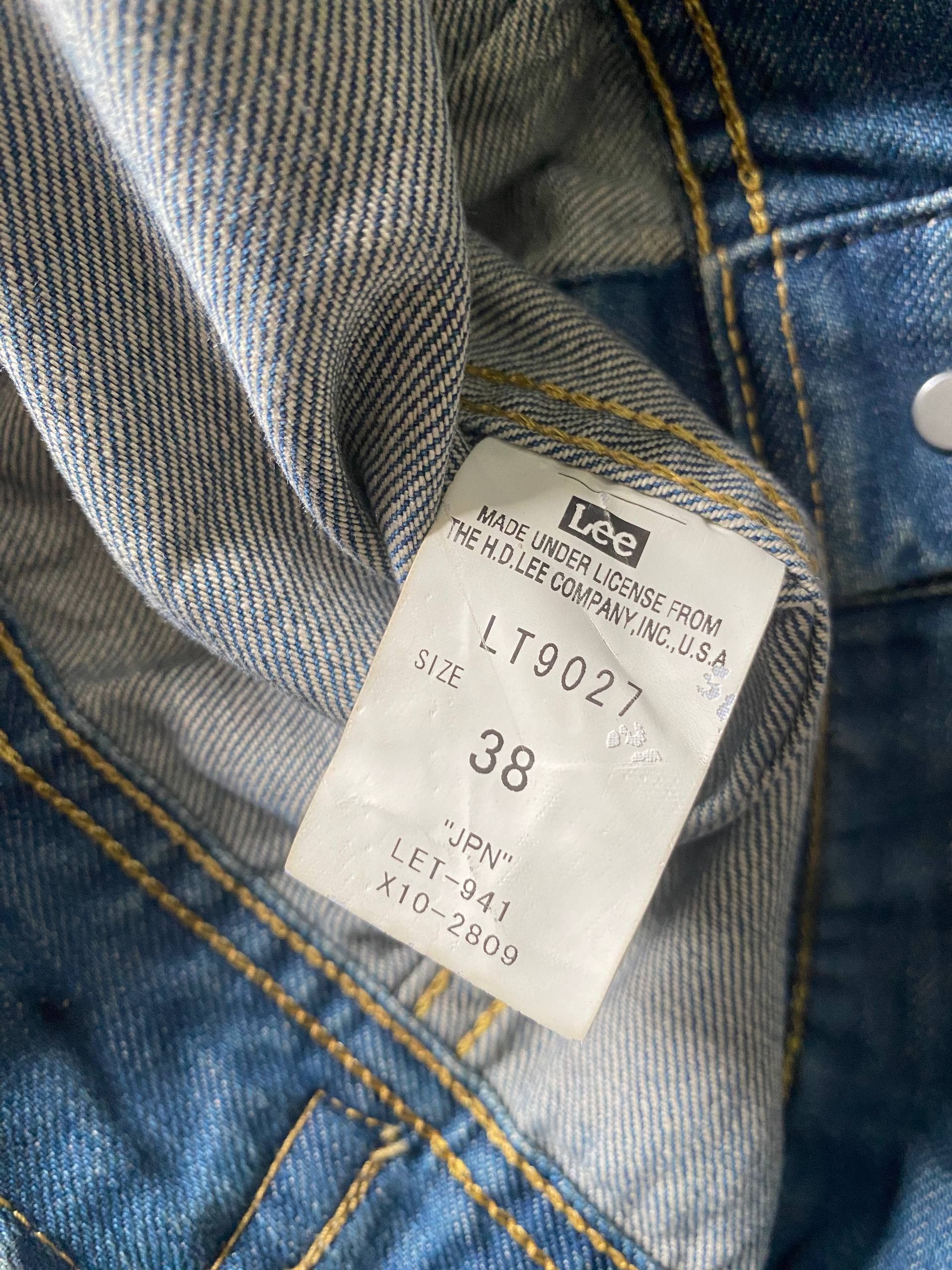 Lee Rare!!! Lee For Rosso Denim Trucker Jacket Size XS / US 0-2 / IT 36-38 - 8 Thumbnail