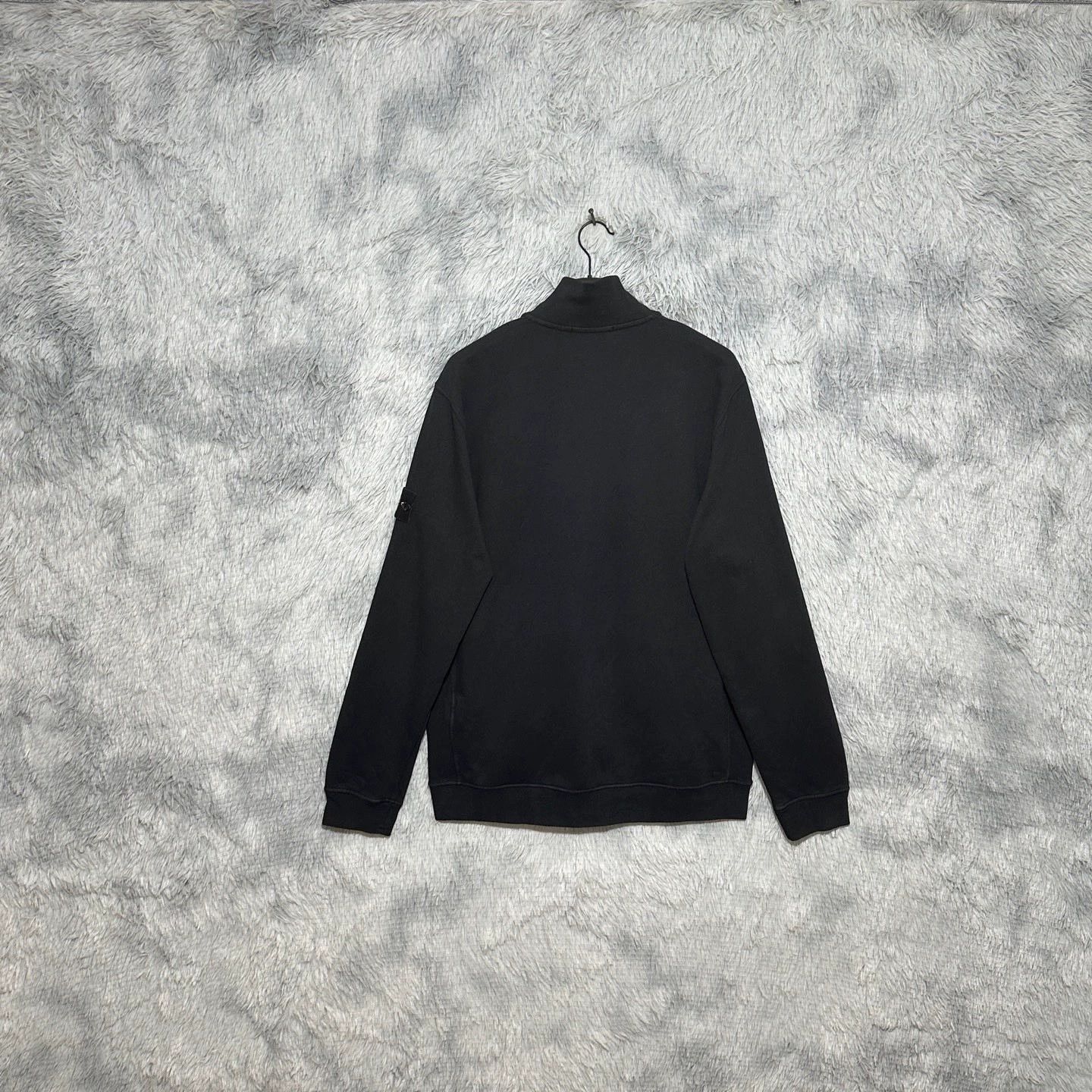 Stone Island stone island black zip-up hoodie XL Size US XL / EU 56 / 4 - 2 Thumbnail